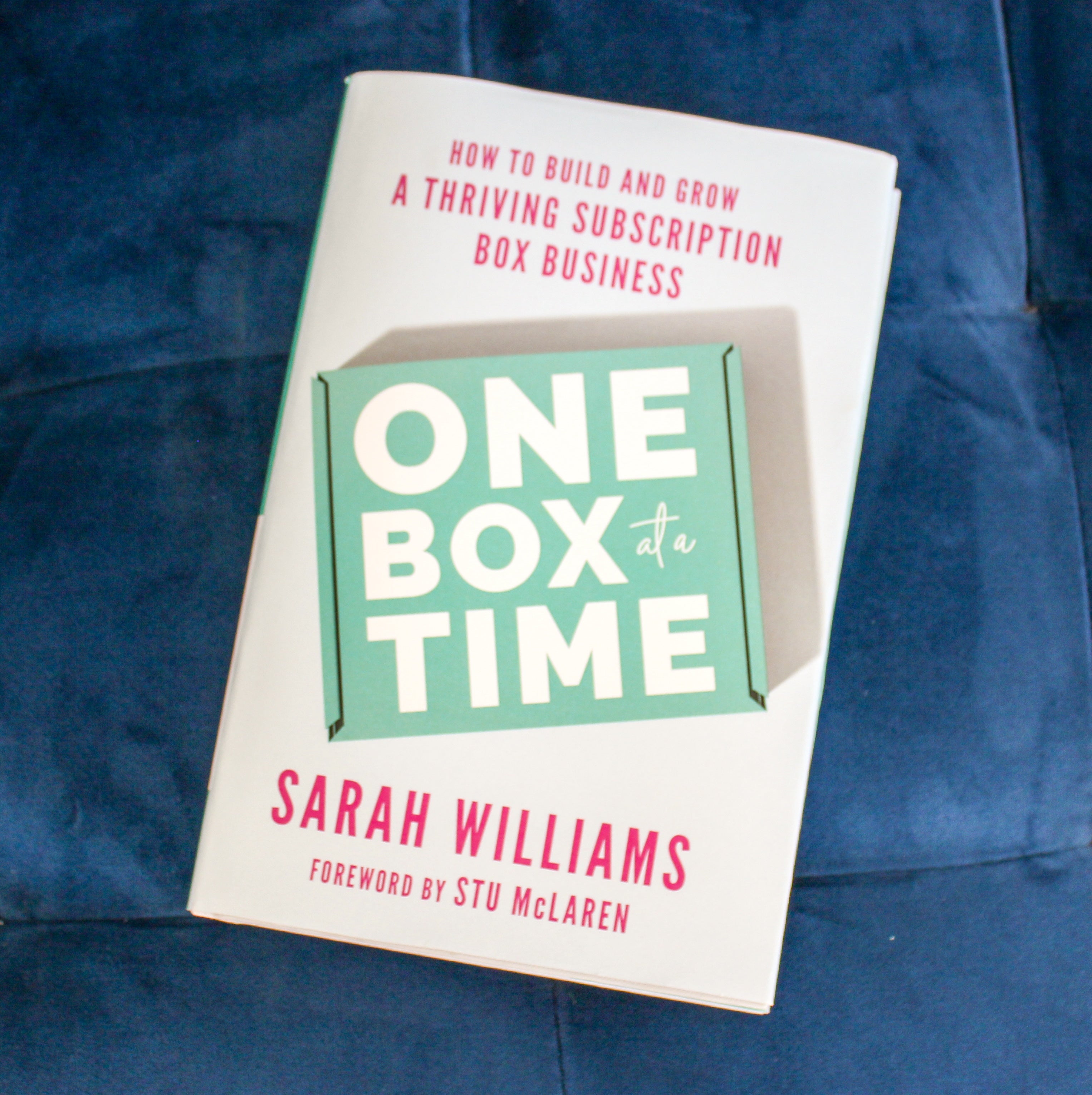One Box at A Time Book - Autographed Copy
