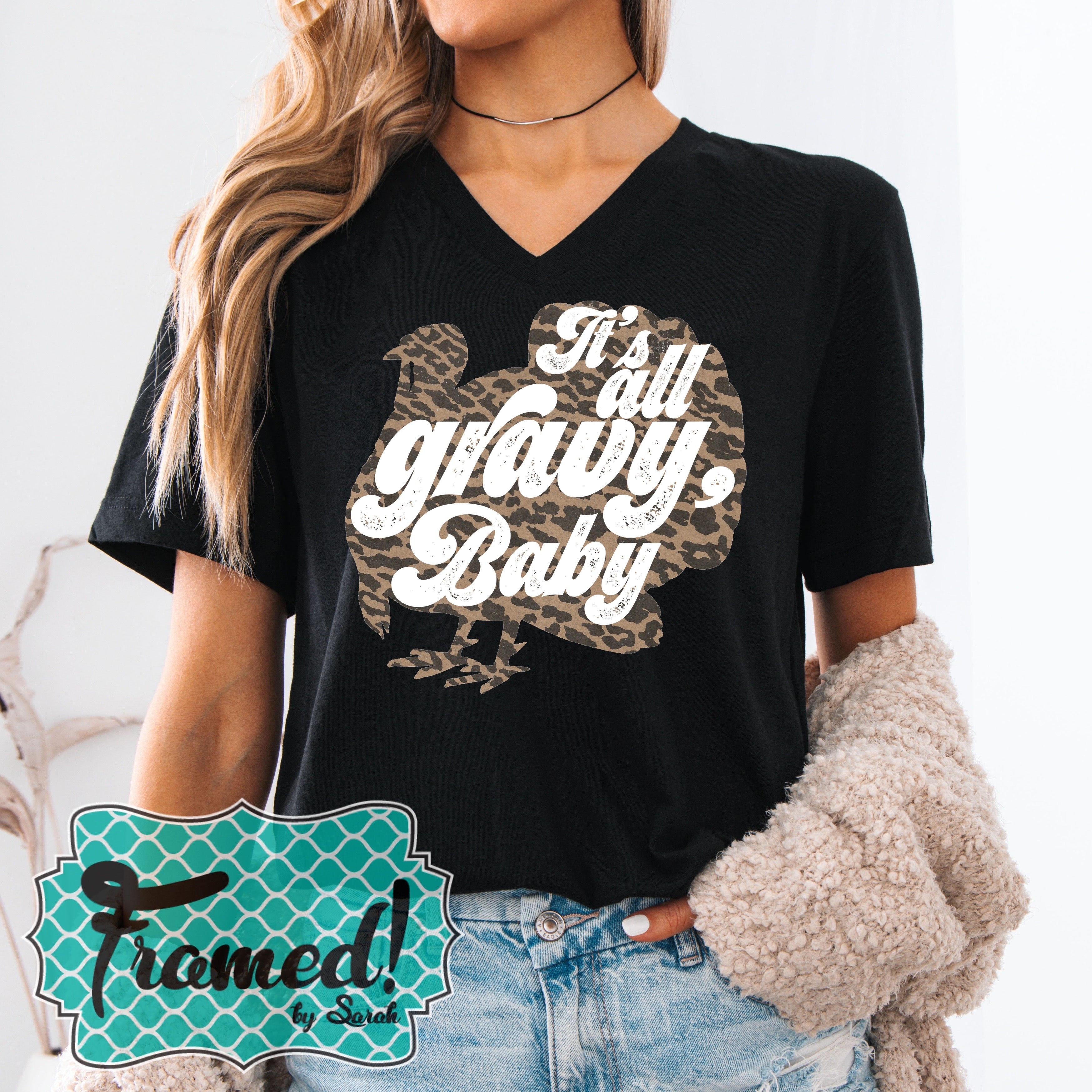 'It's All Gravy Baby' Thanksgiving Graphic Tee