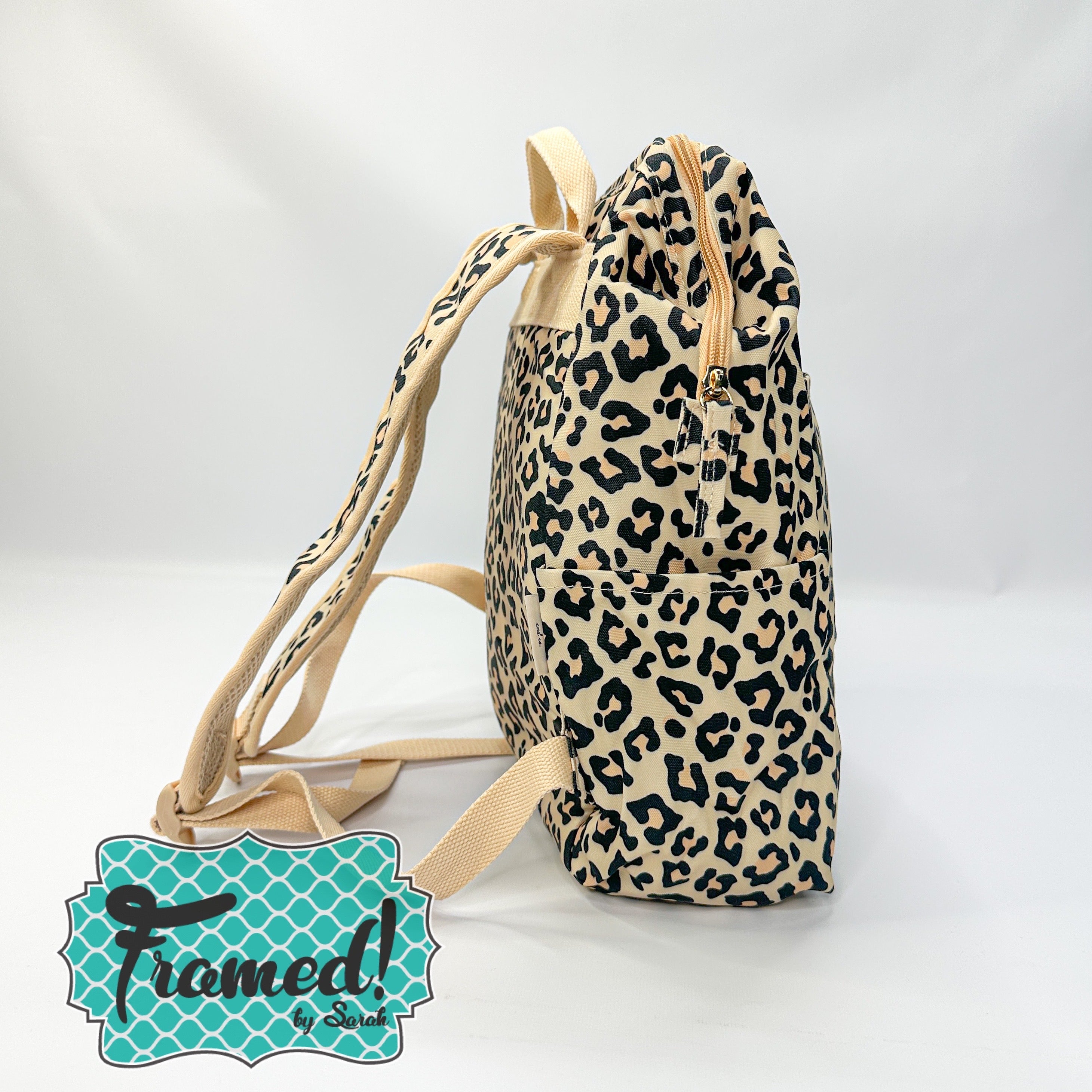 Leopard Backpack Cooler