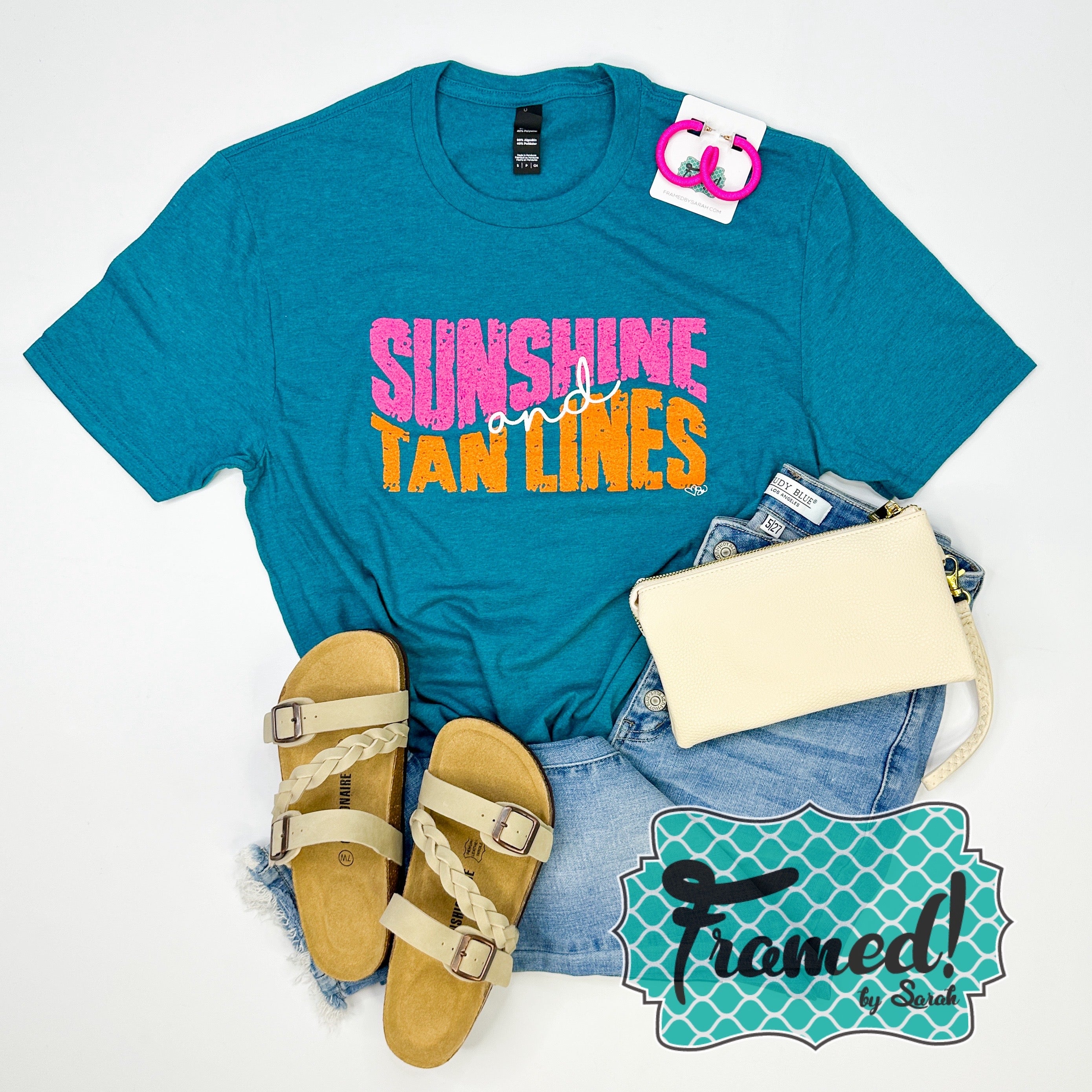 'Sunshine & Tan Lines' Graphic Tee