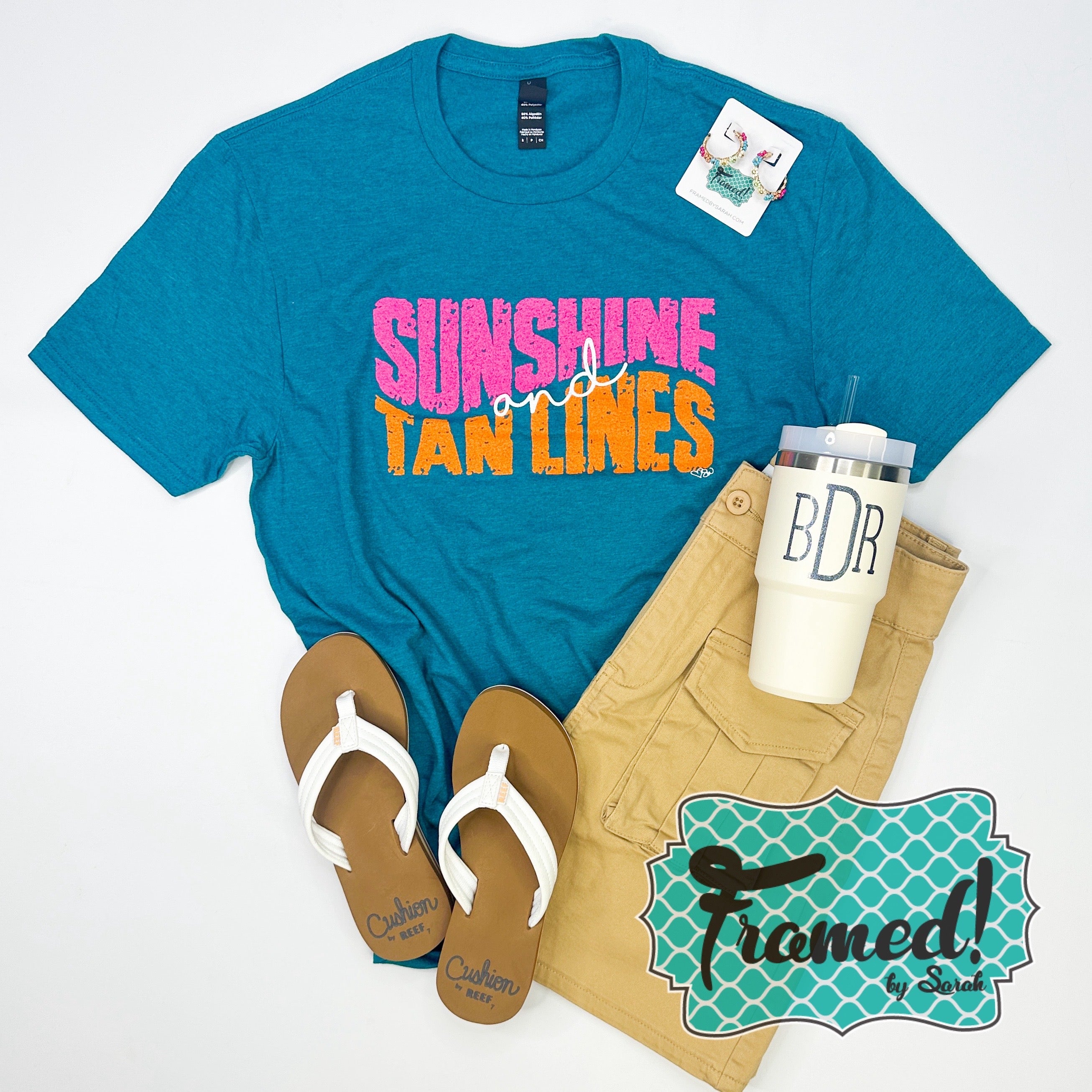 'Sunshine & Tan Lines' Graphic Tee