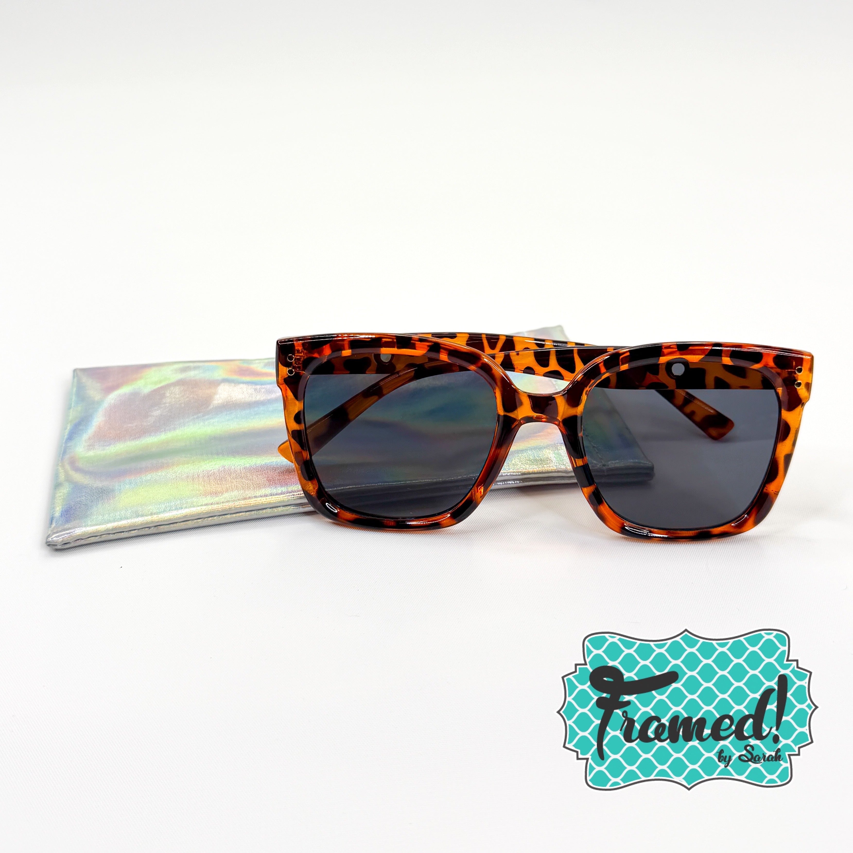 Chunky Sunglasses with Case