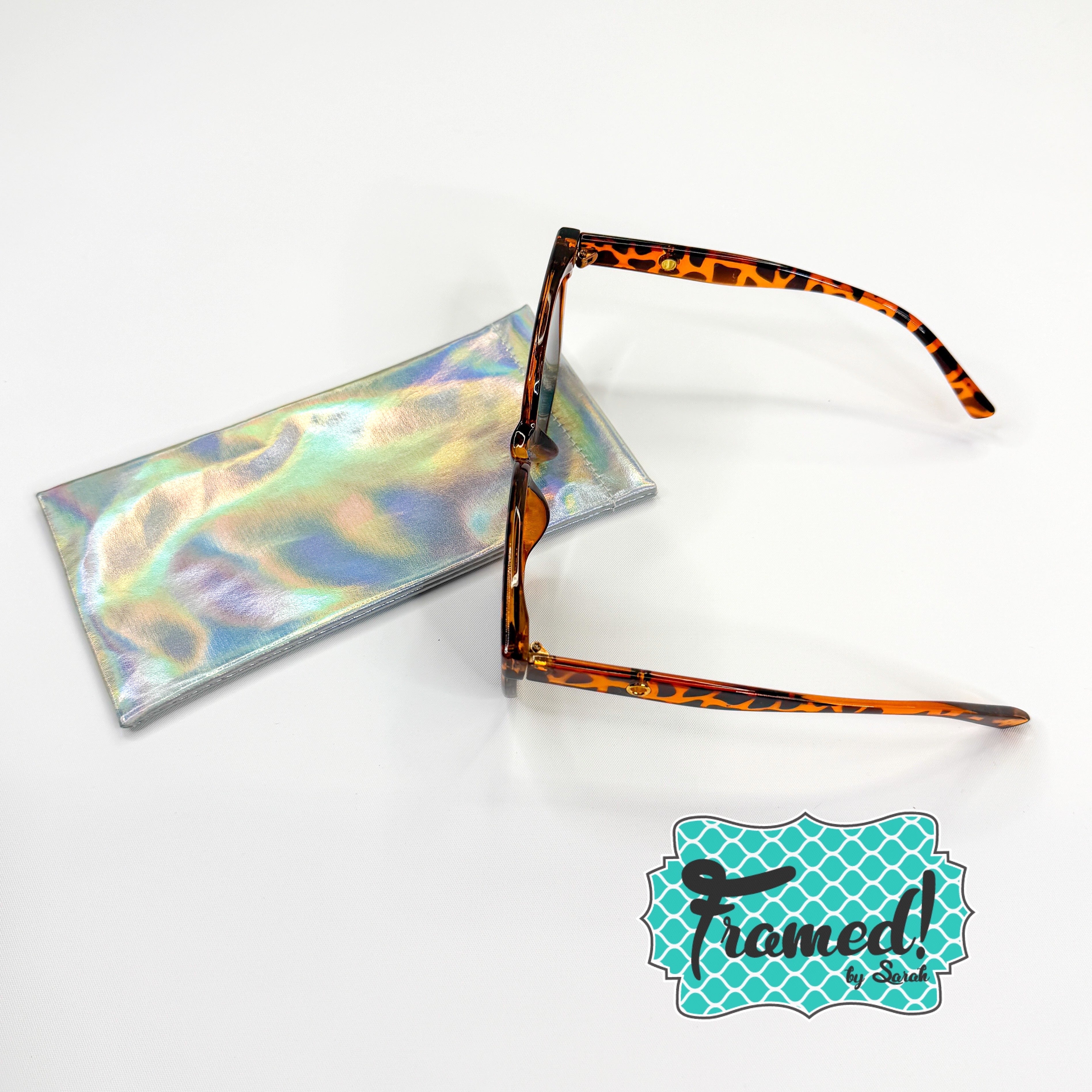 Chunky Sunglasses with Case