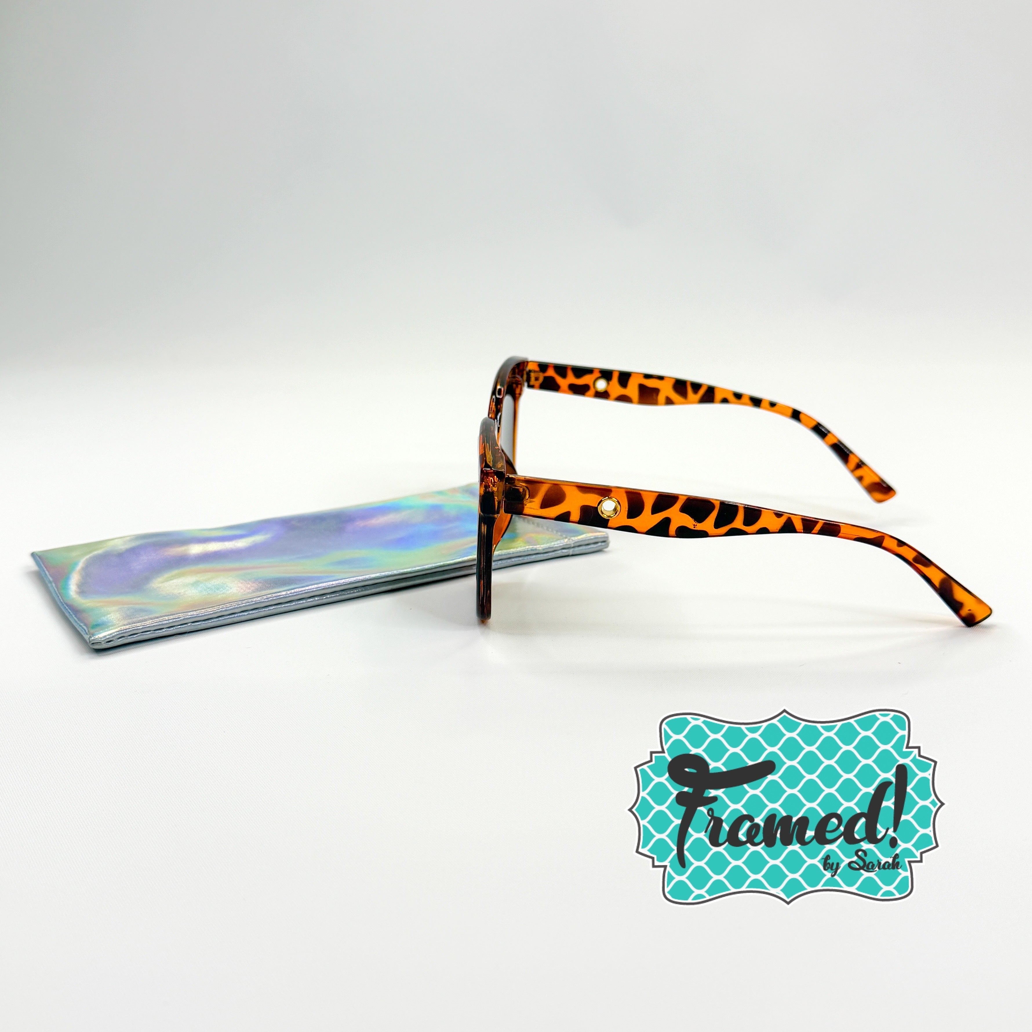 Chunky Sunglasses with Case