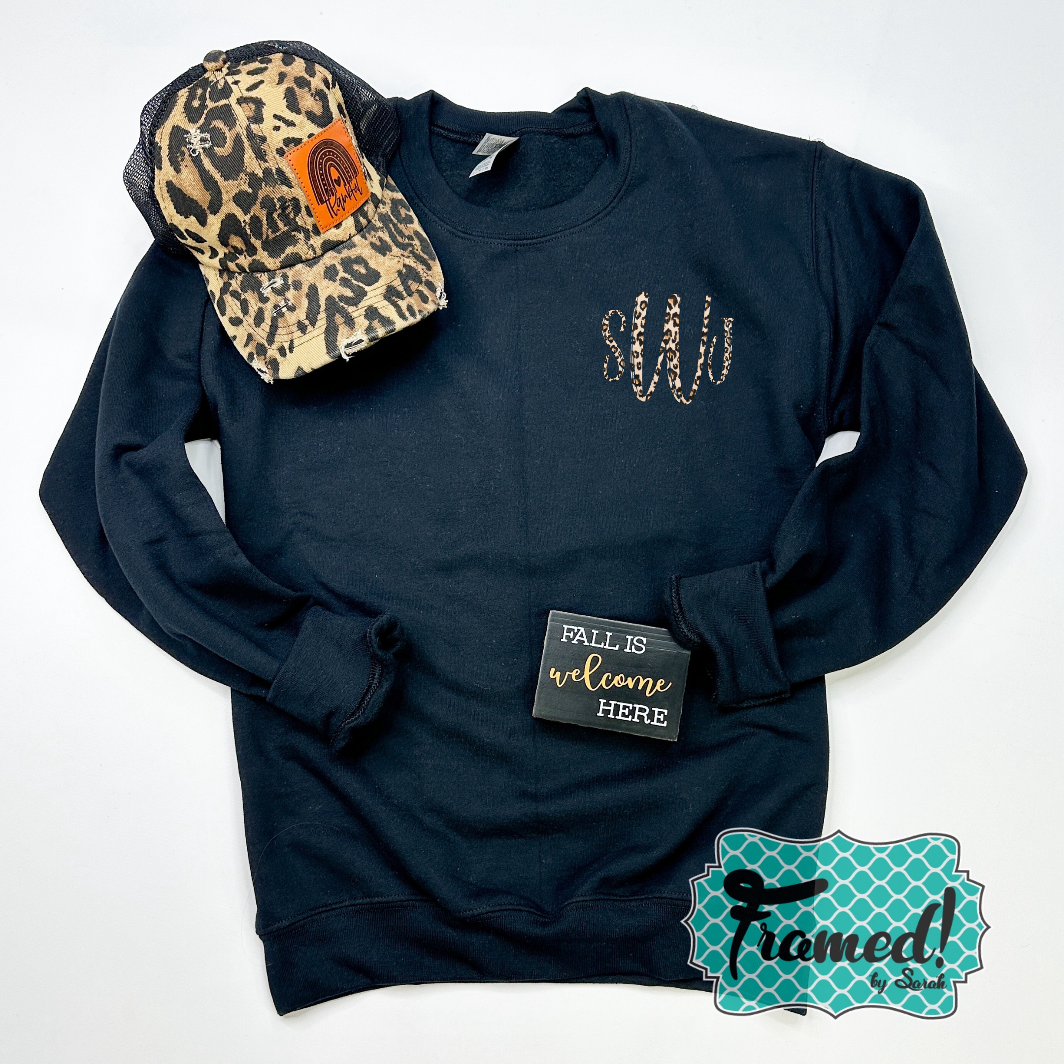 Monogrammed Leopard Bundle