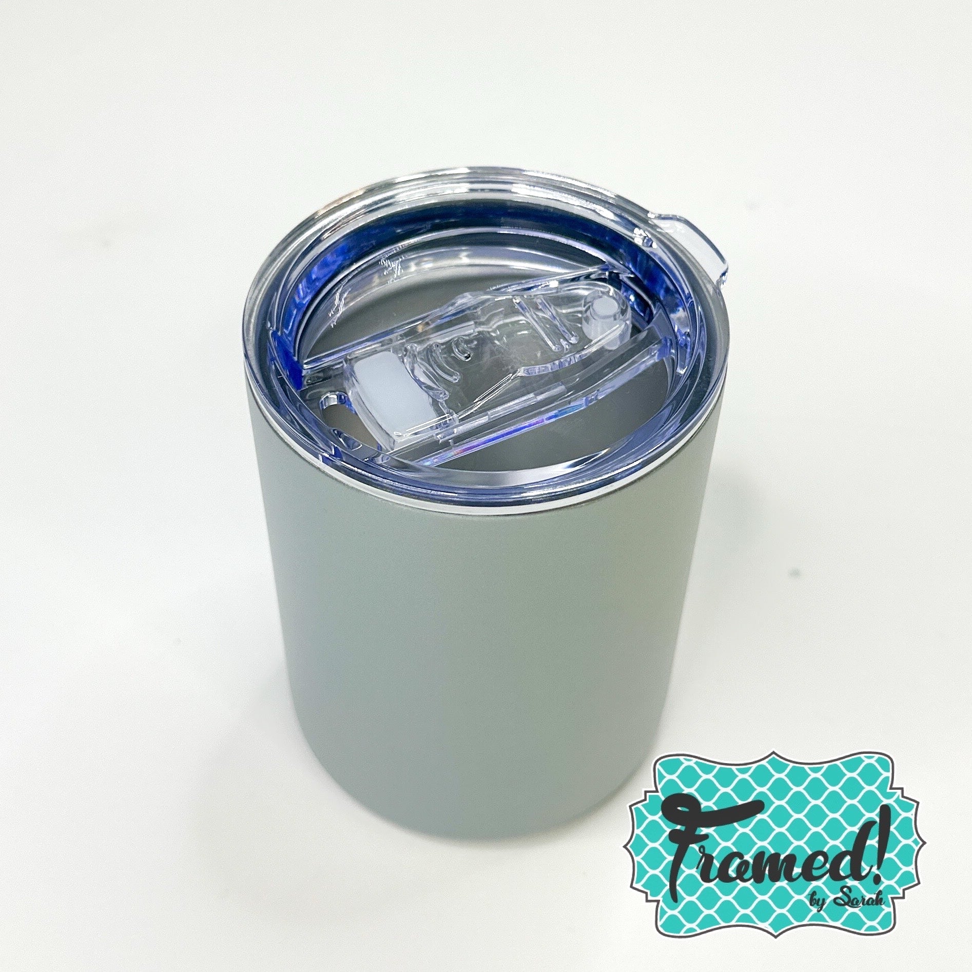 Light Gray 12 oz Tumbler