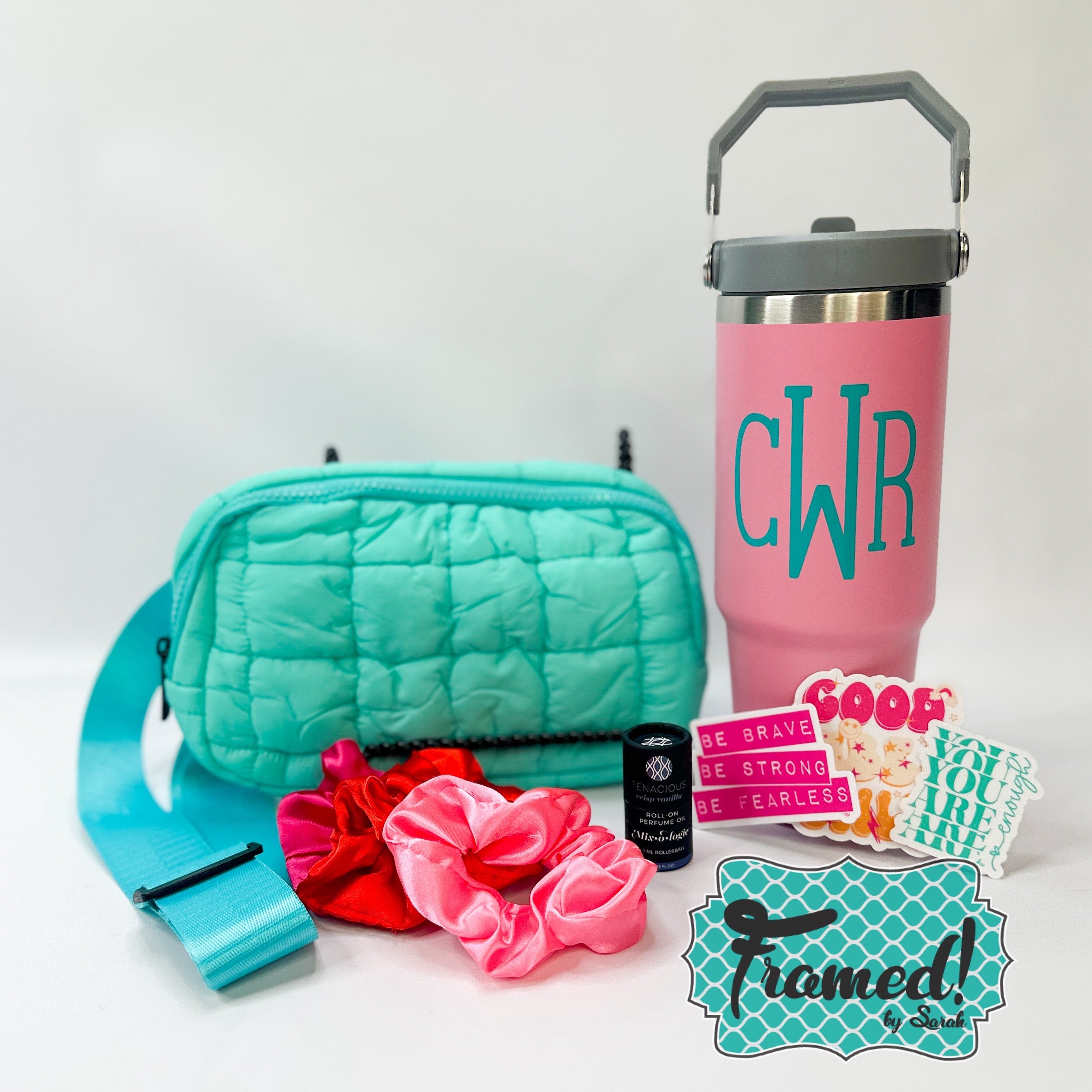 Light Pink & Turquoise Teen Gift Set