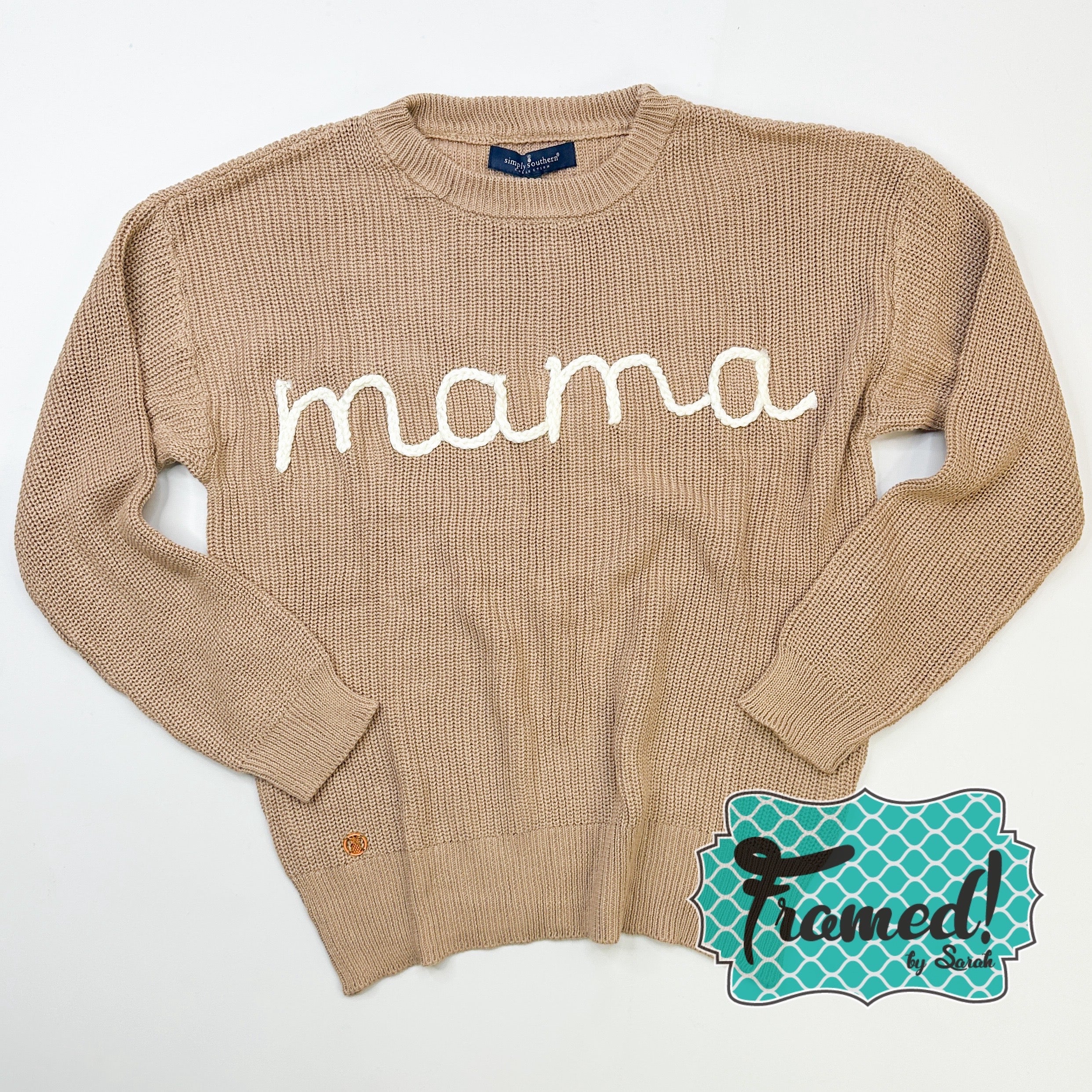 'Mama' Knit Sweater