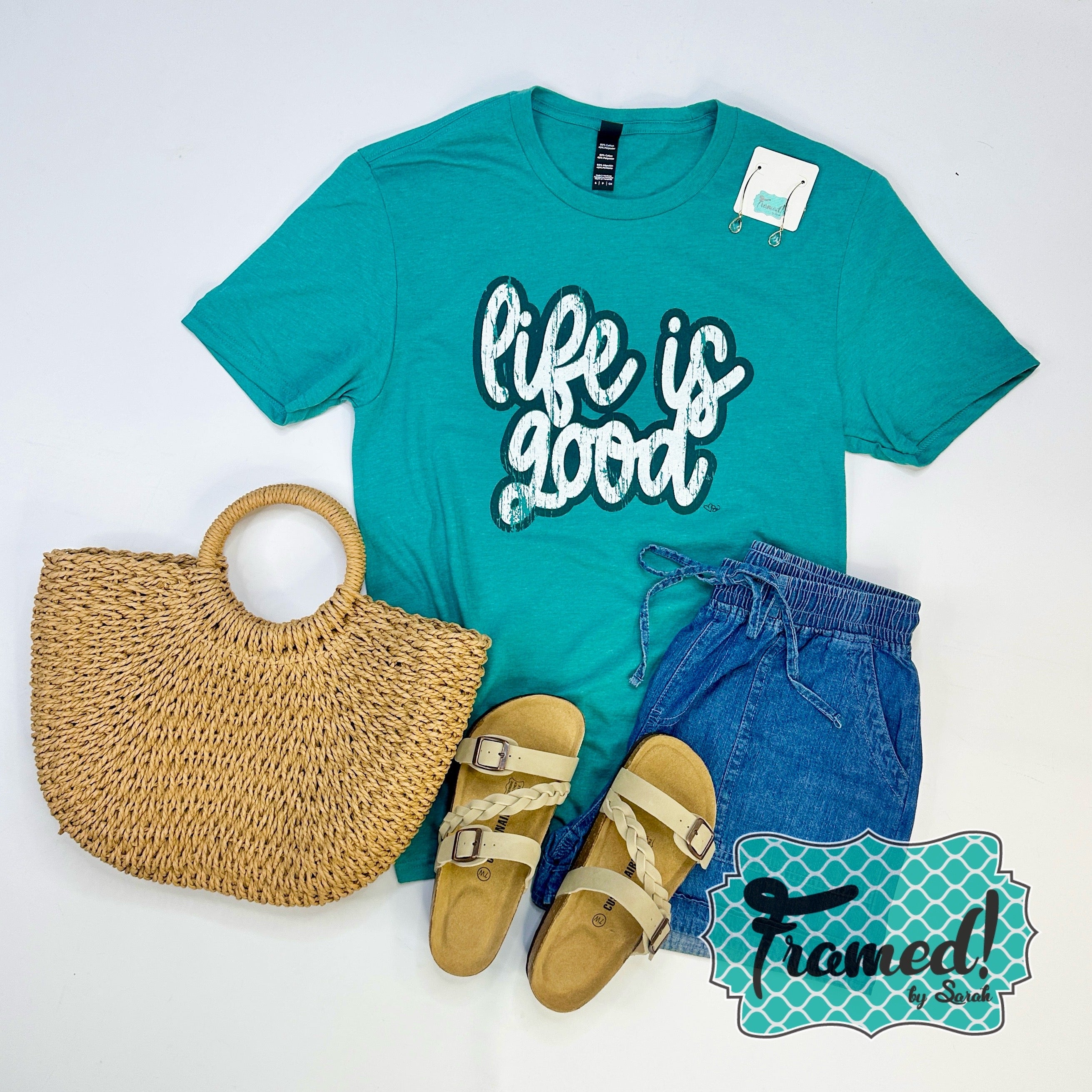 Life is Good Graphic Tee