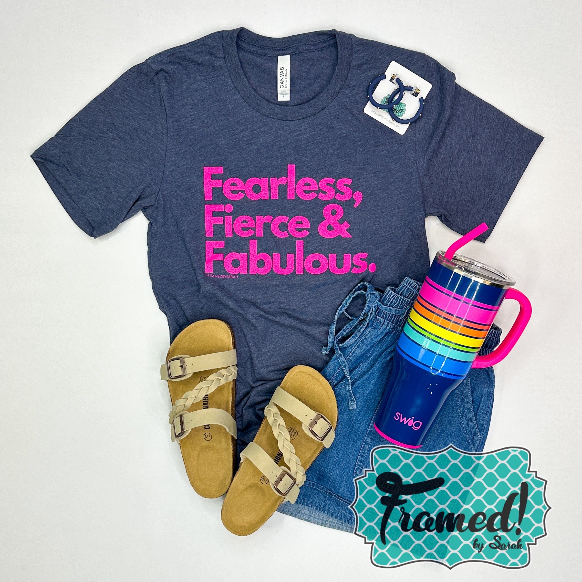 'Fearless, Fierce & Fabulous' Tee