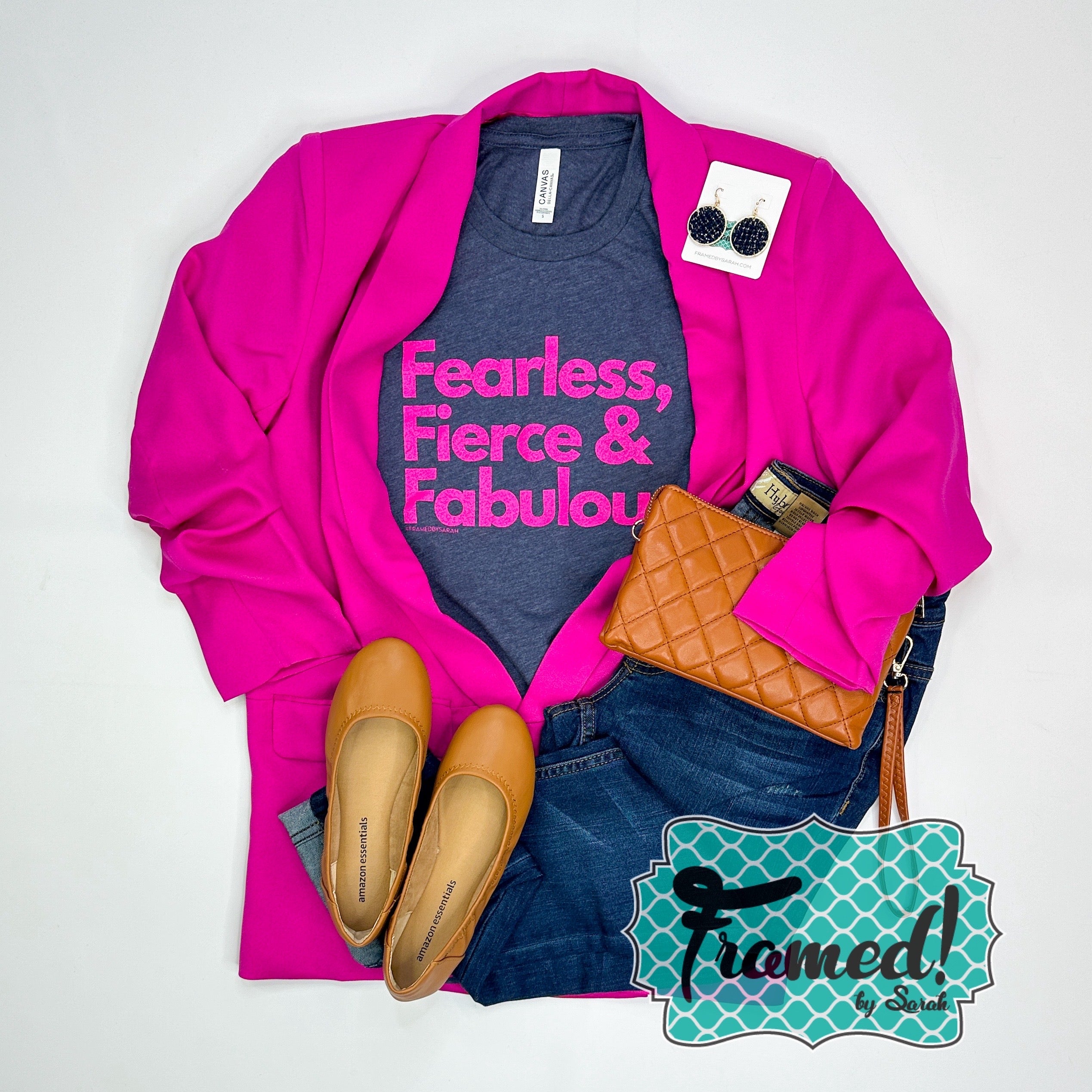 'Fearless, Fierce & Fabulous' Tee