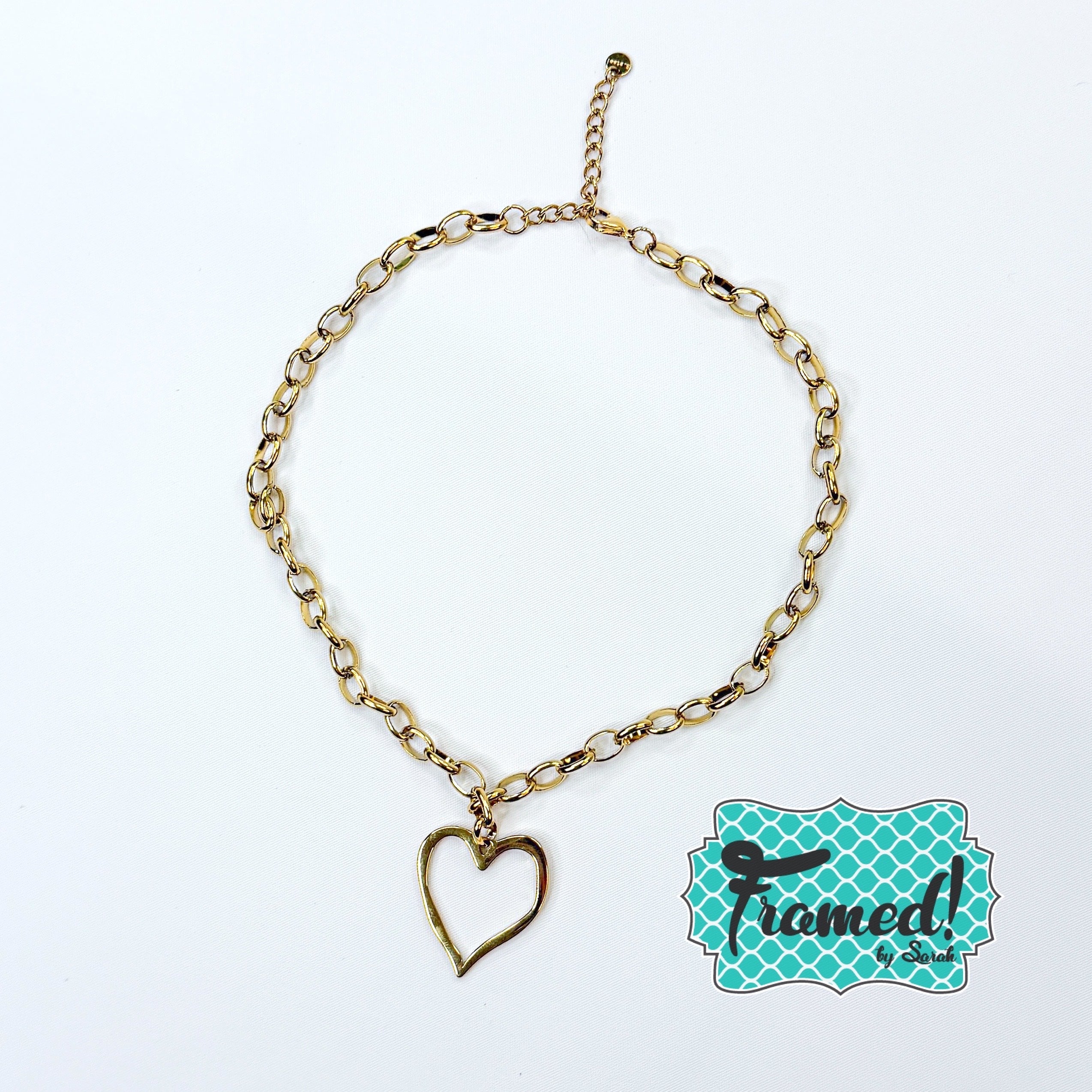 Gold Heart Necklace