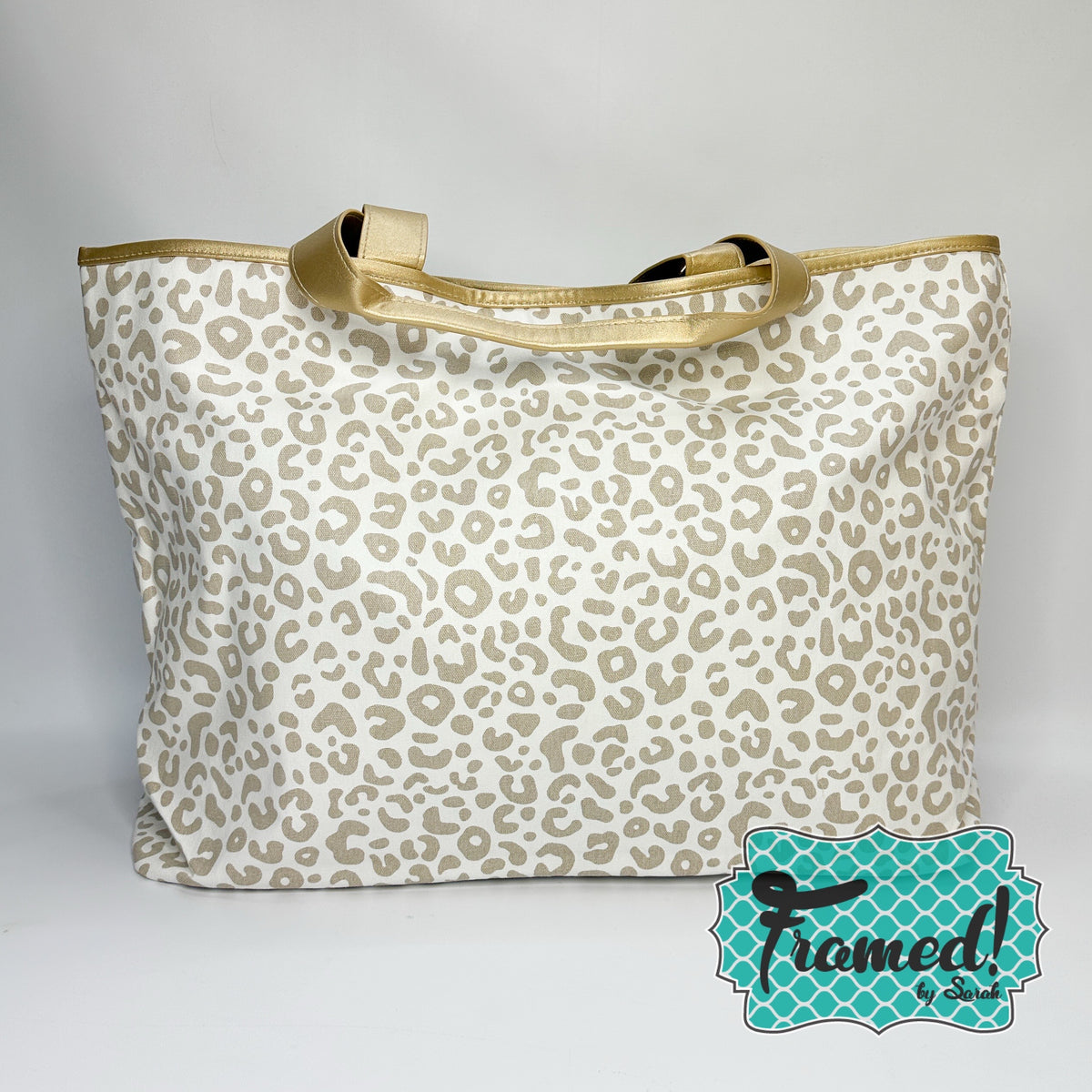 ★TOUT Y EST★ Casually boxy shopper bag 53 leopard beige G5 Yves Saint Laurent Leopard Print Pony Hair Large Downtown