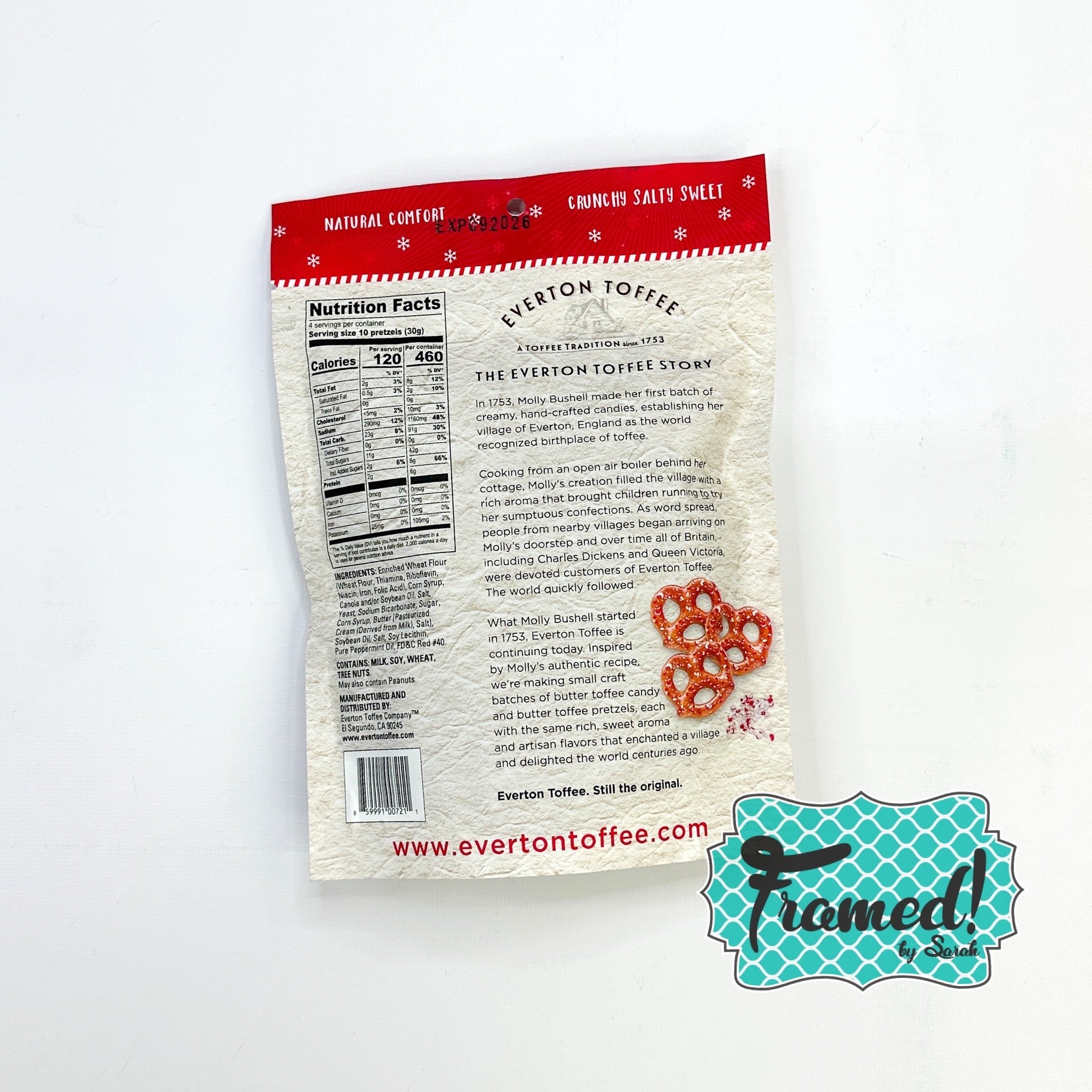 Butter Toffee Pretzels