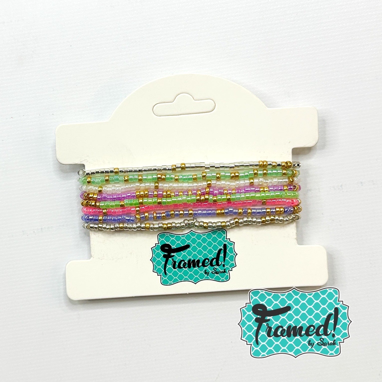 Pastel Thin Bracelet Stack