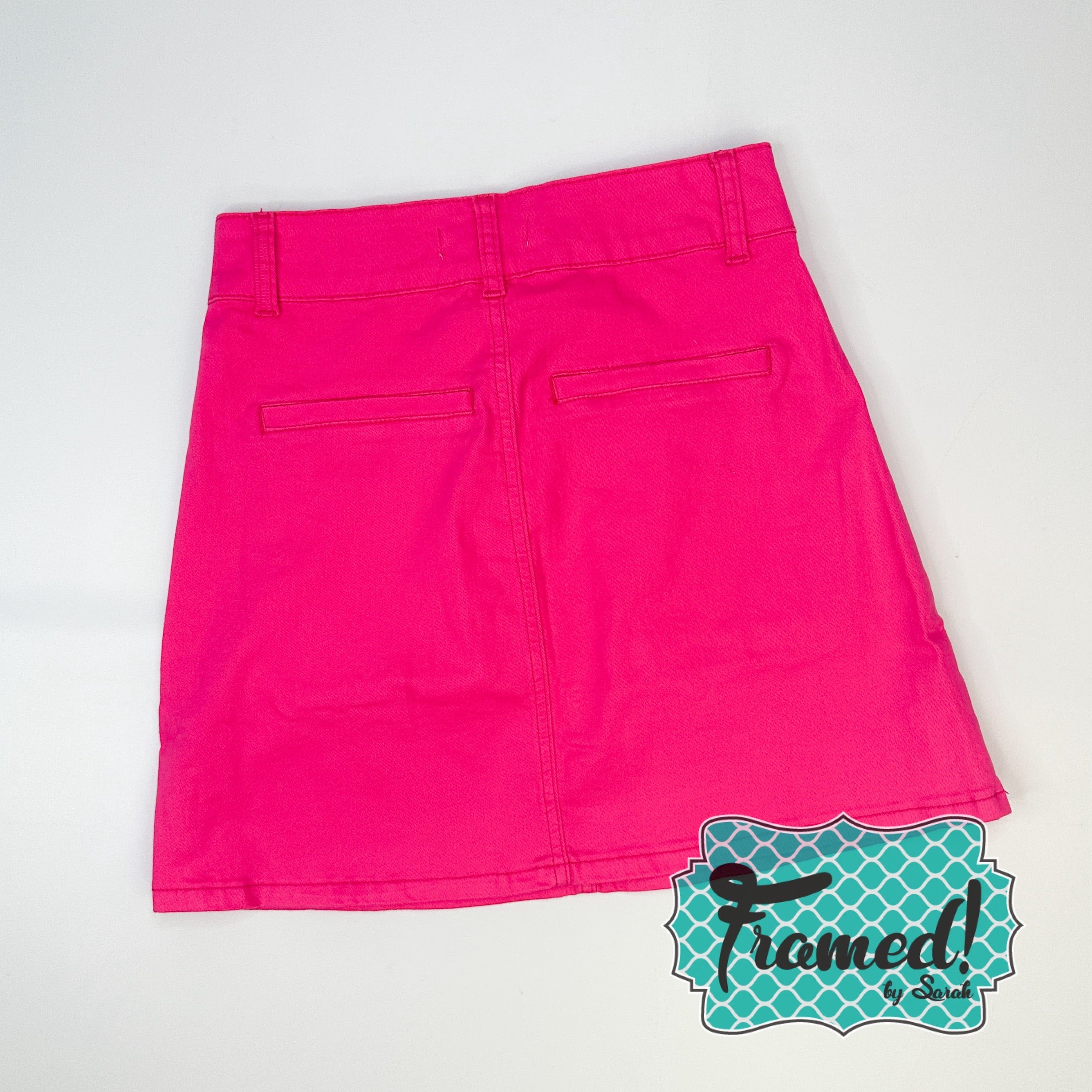 Pink Carly Cargo Skirt