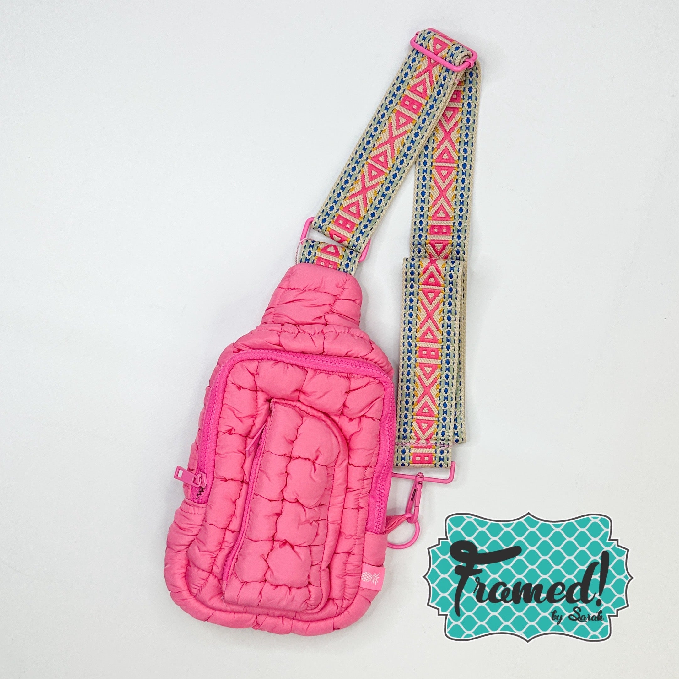 Pink Puff Sling Bag