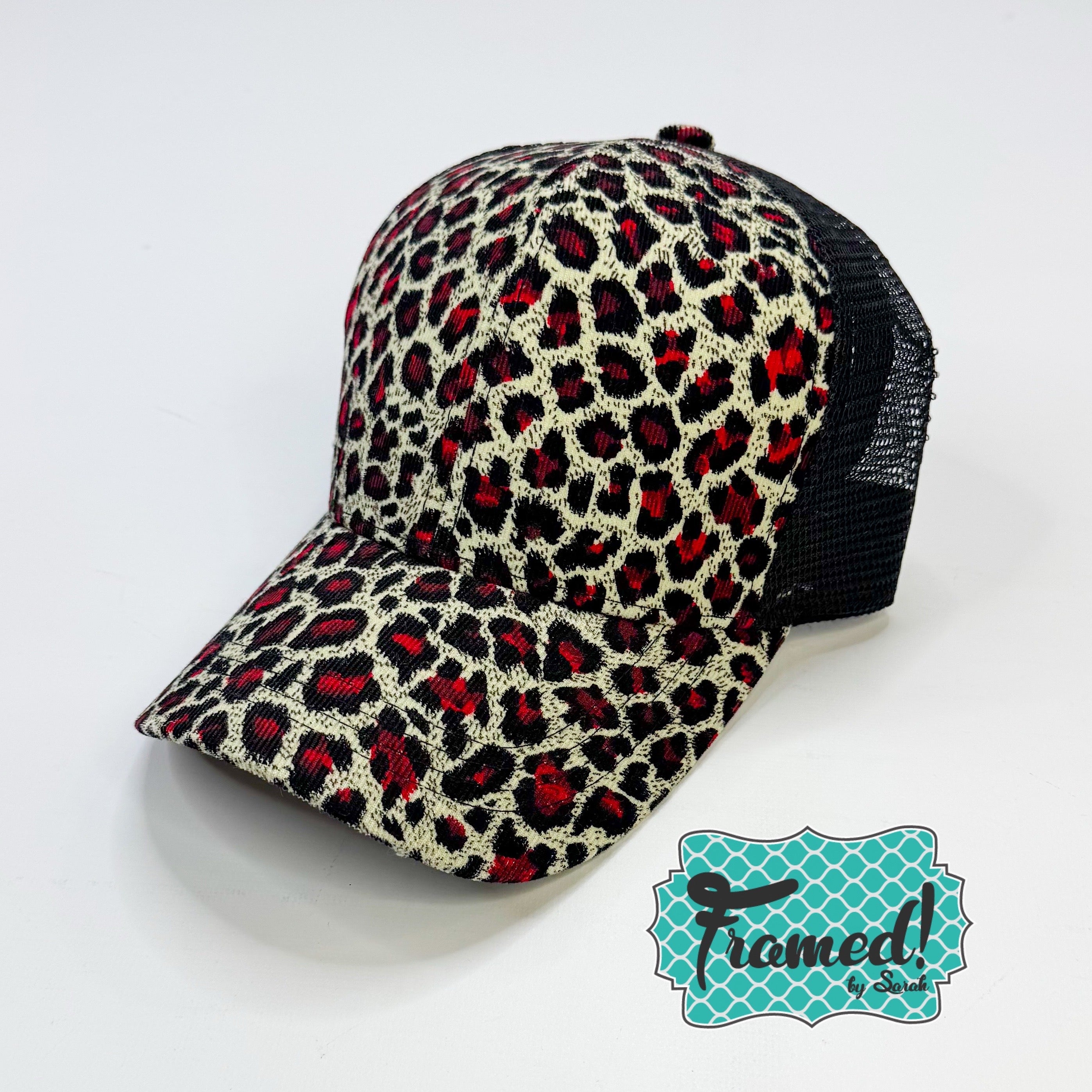 Leopard Print Trucker Hat