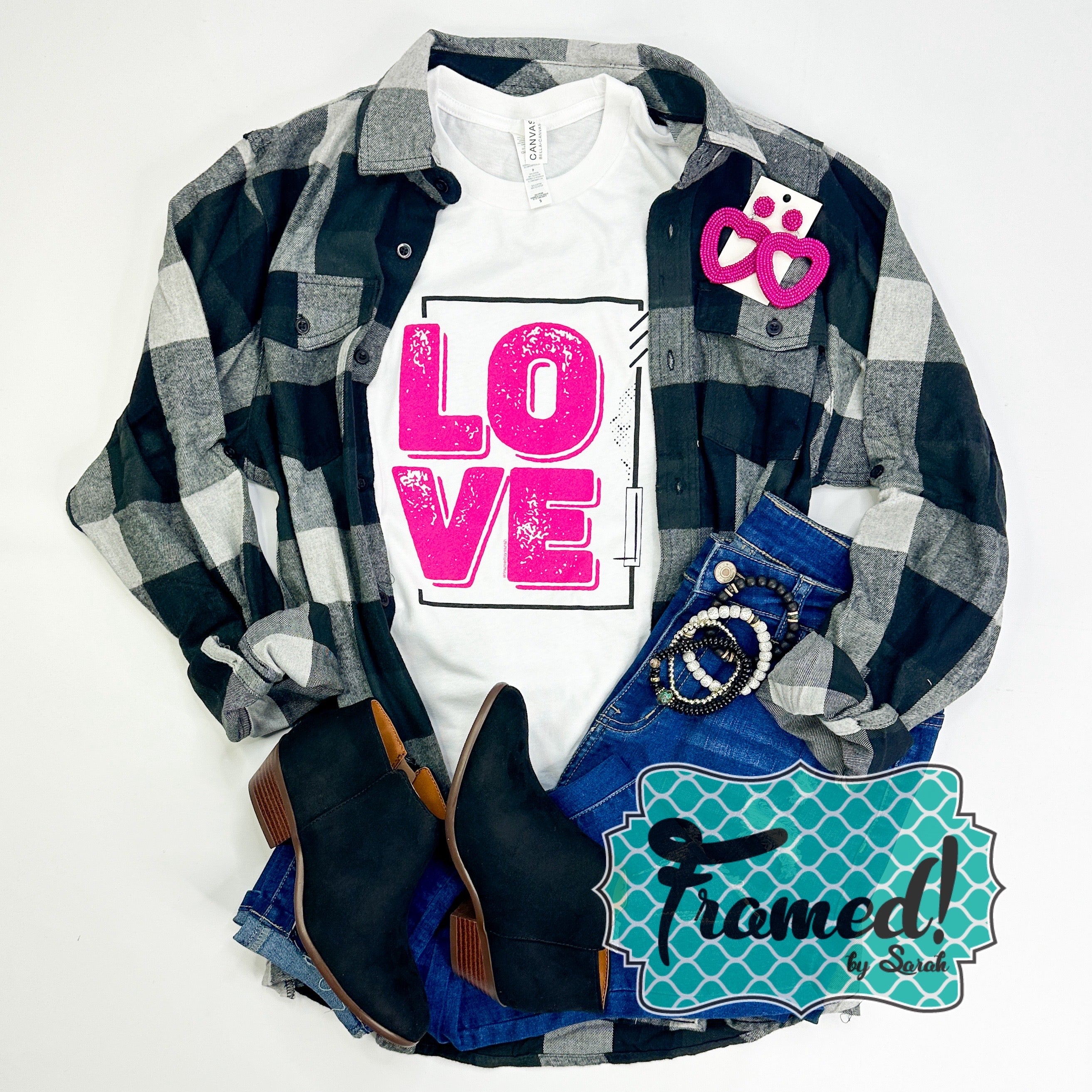 Retro Love T-Shirt (Large & XLarge Only)