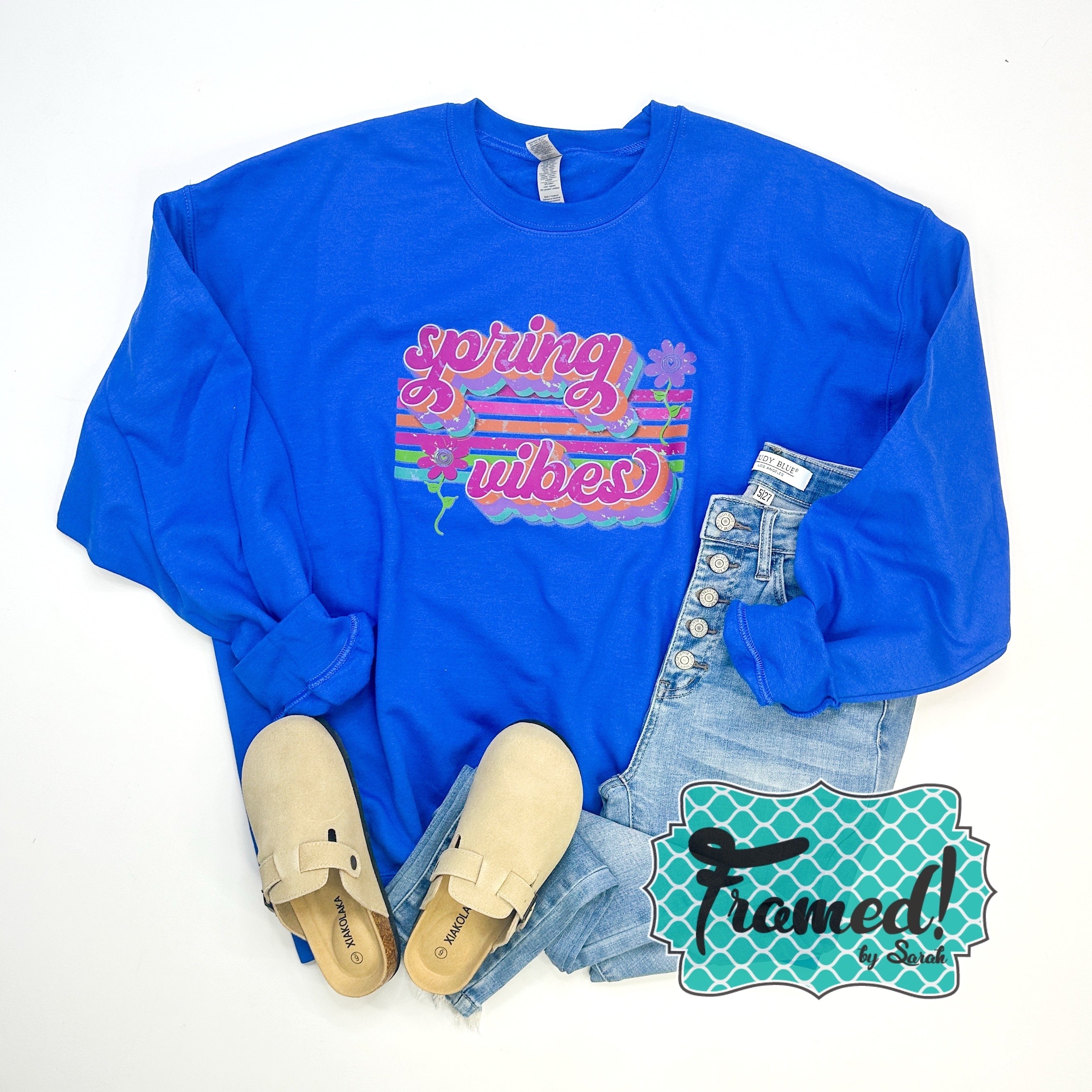 'Spring Vibes' Sweatshirt