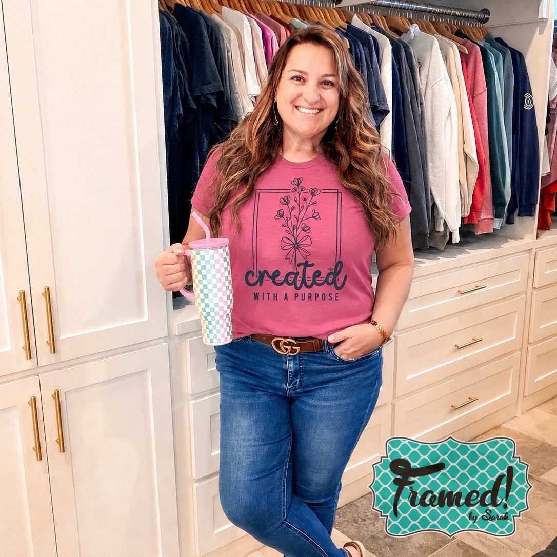 Created with a Purpose Graphic Tee