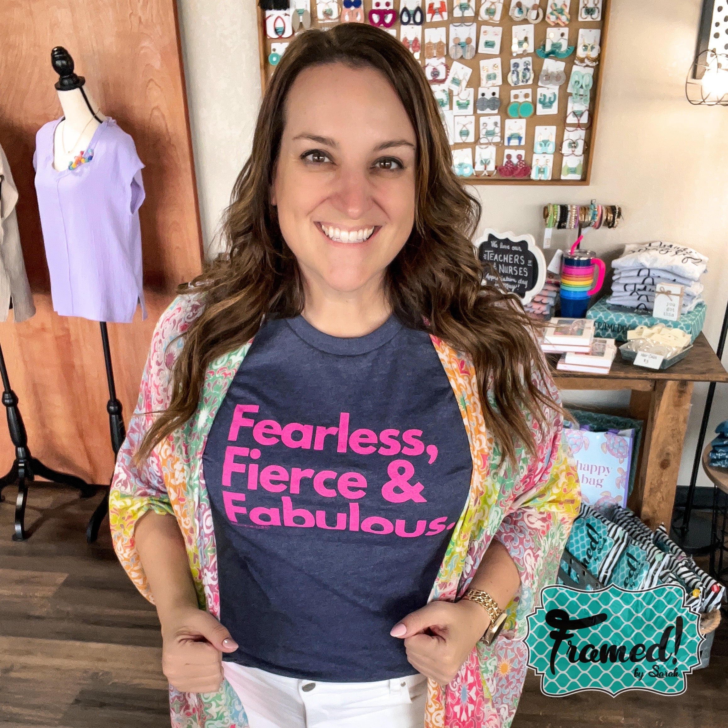 'Fearless, Fierce & Fabulous' Tee