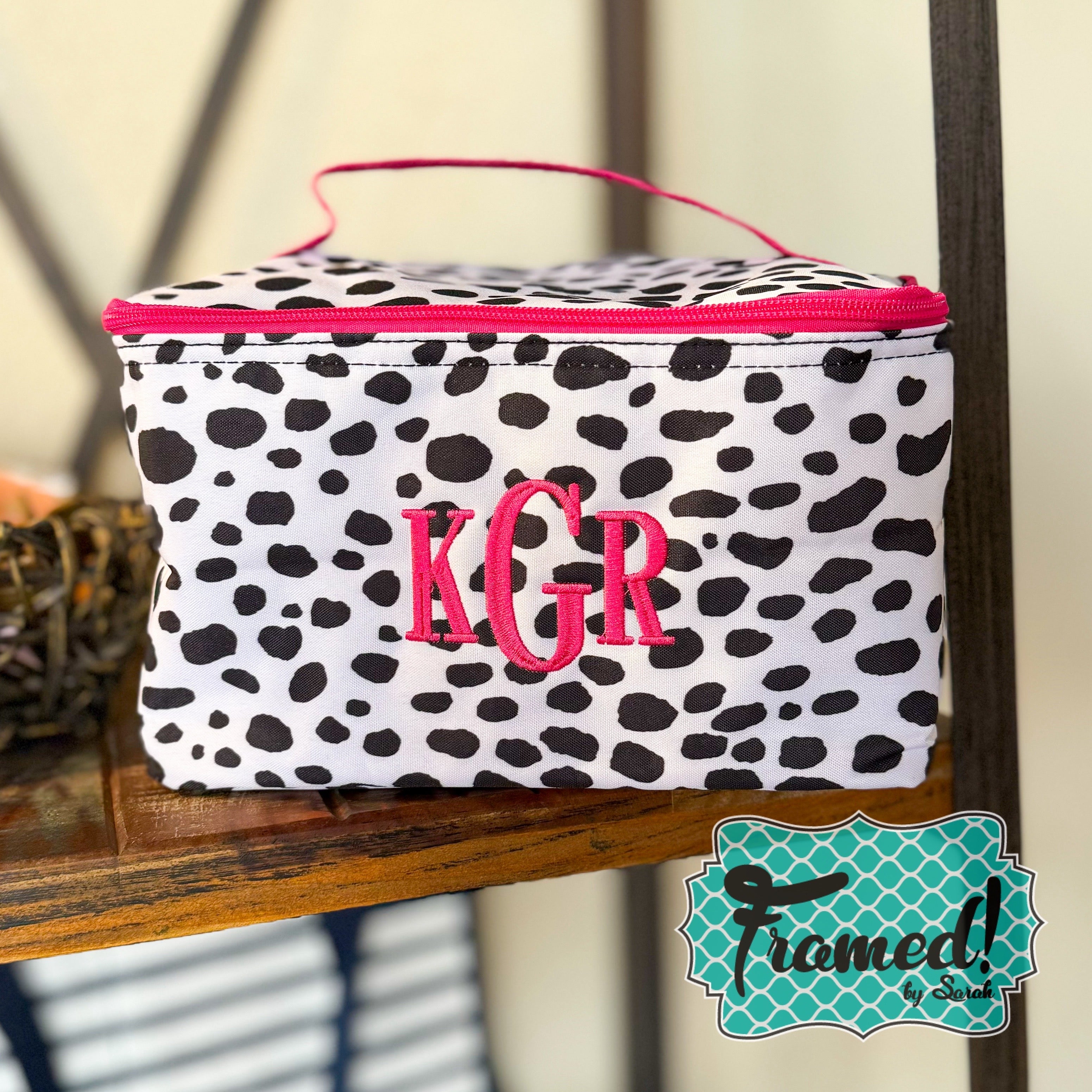 Spot On Printed Cosmetic Bag