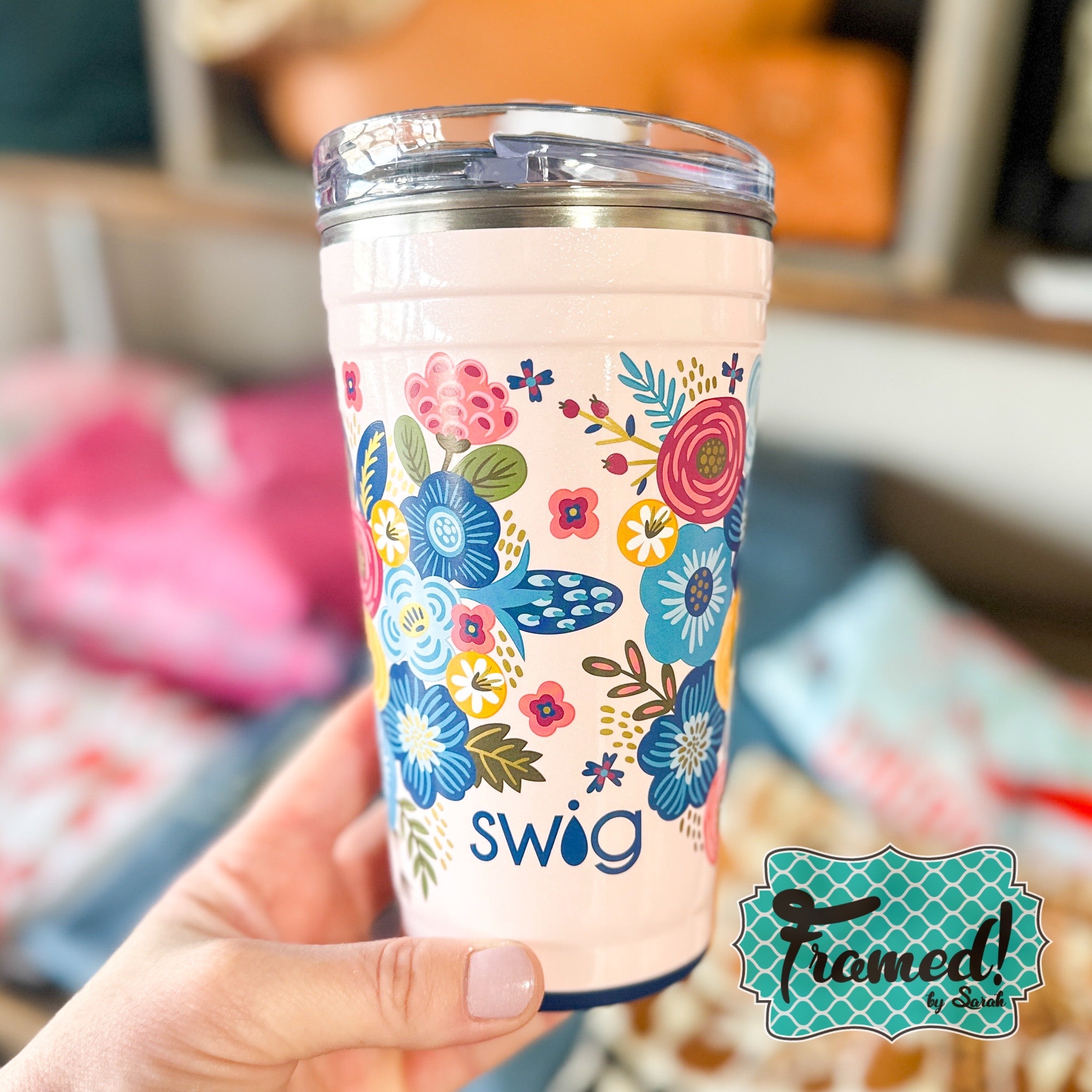 24 oz Swig Bella Rosa Party Cup