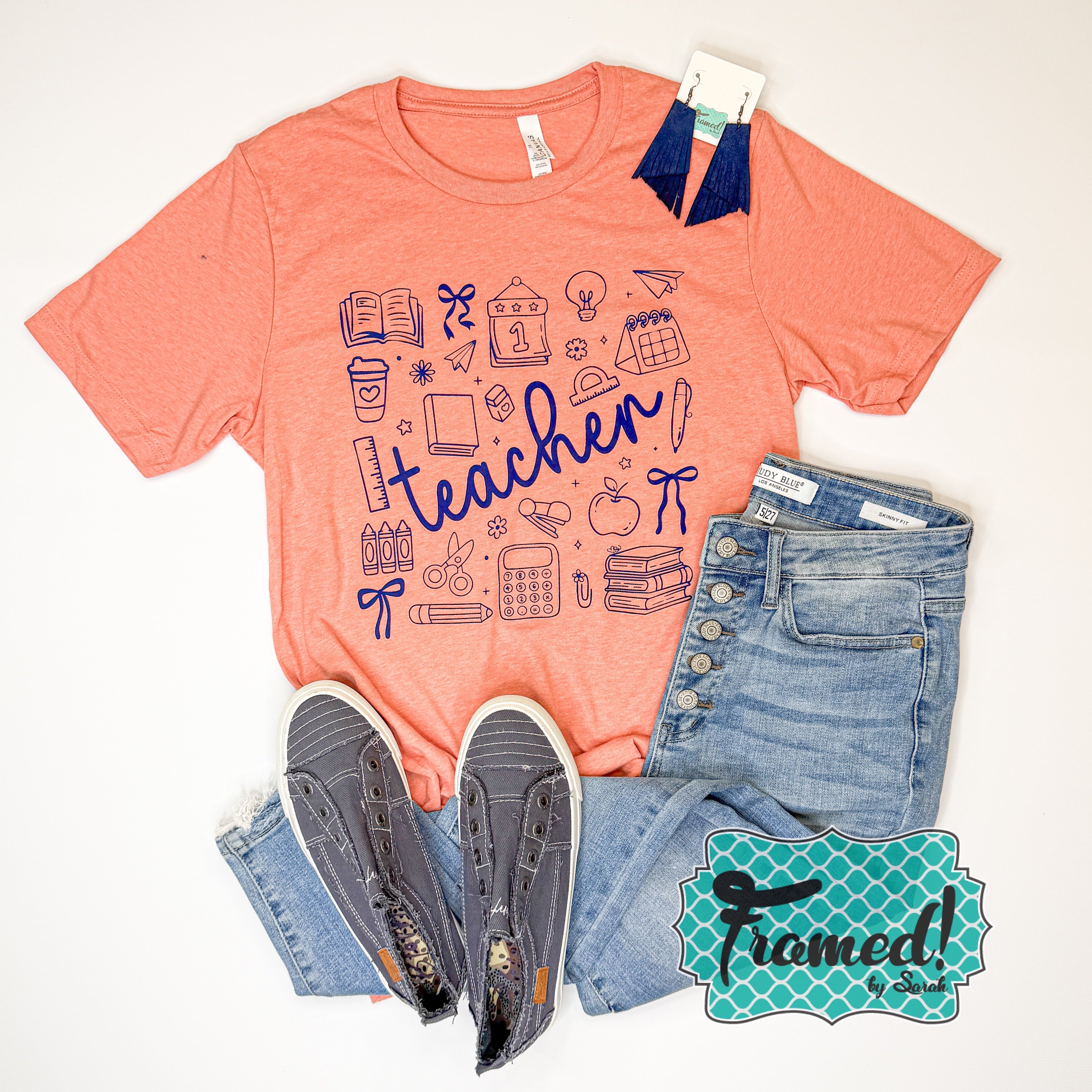 Teacher Doodles Graphic Tee