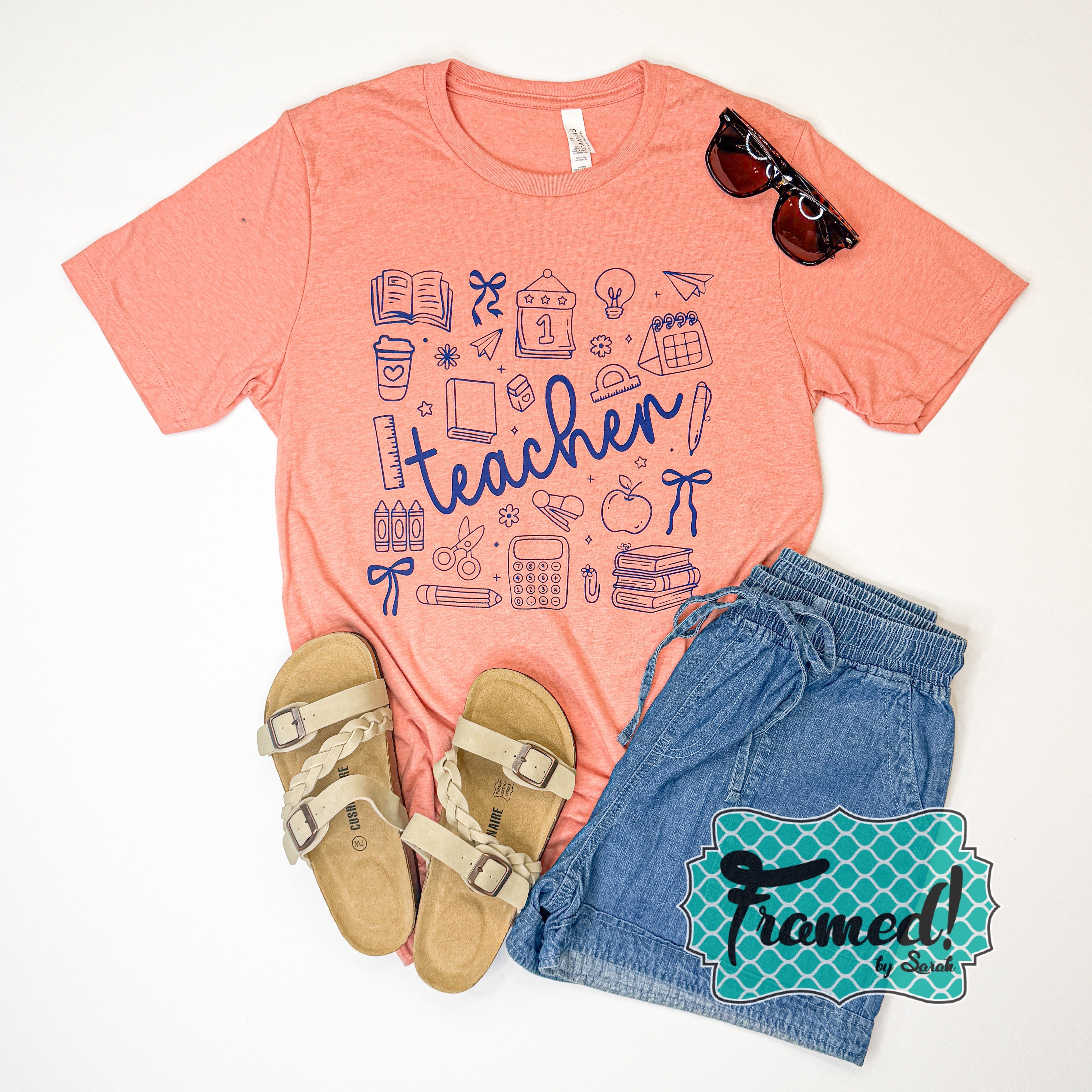 Teacher Doodles Graphic Tee