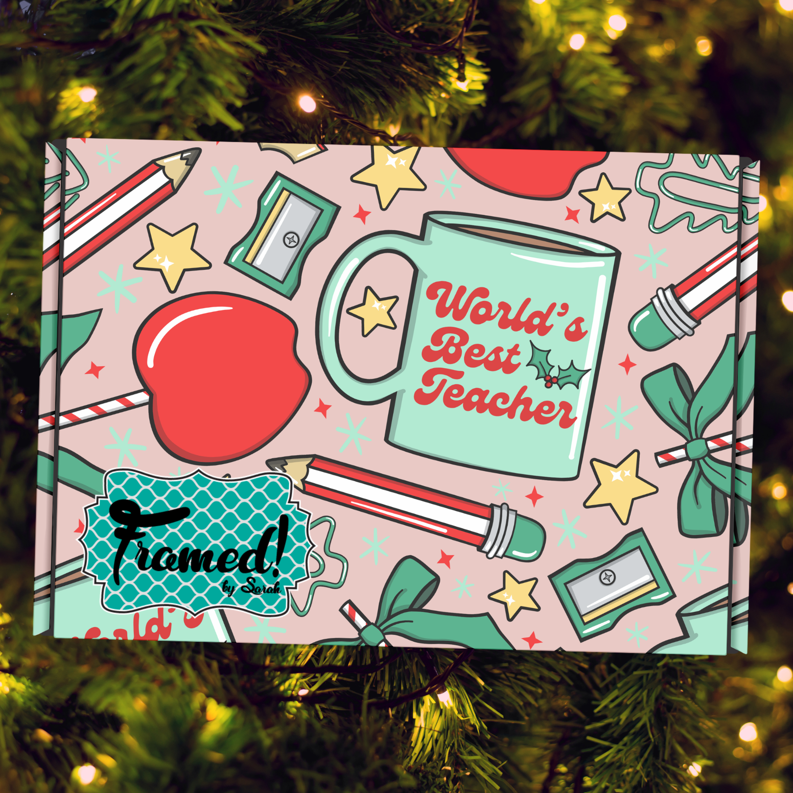 Framed! Teacher Holiday Gift Box