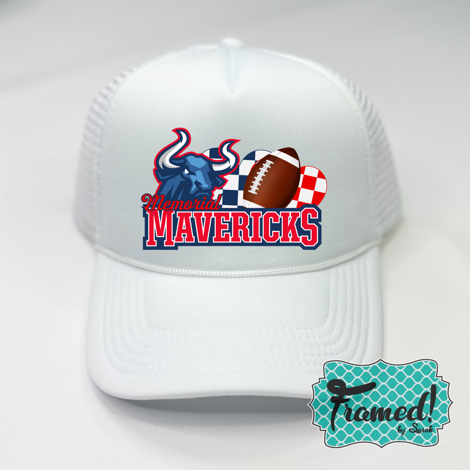 Memorial HS Custom Trucker Hat