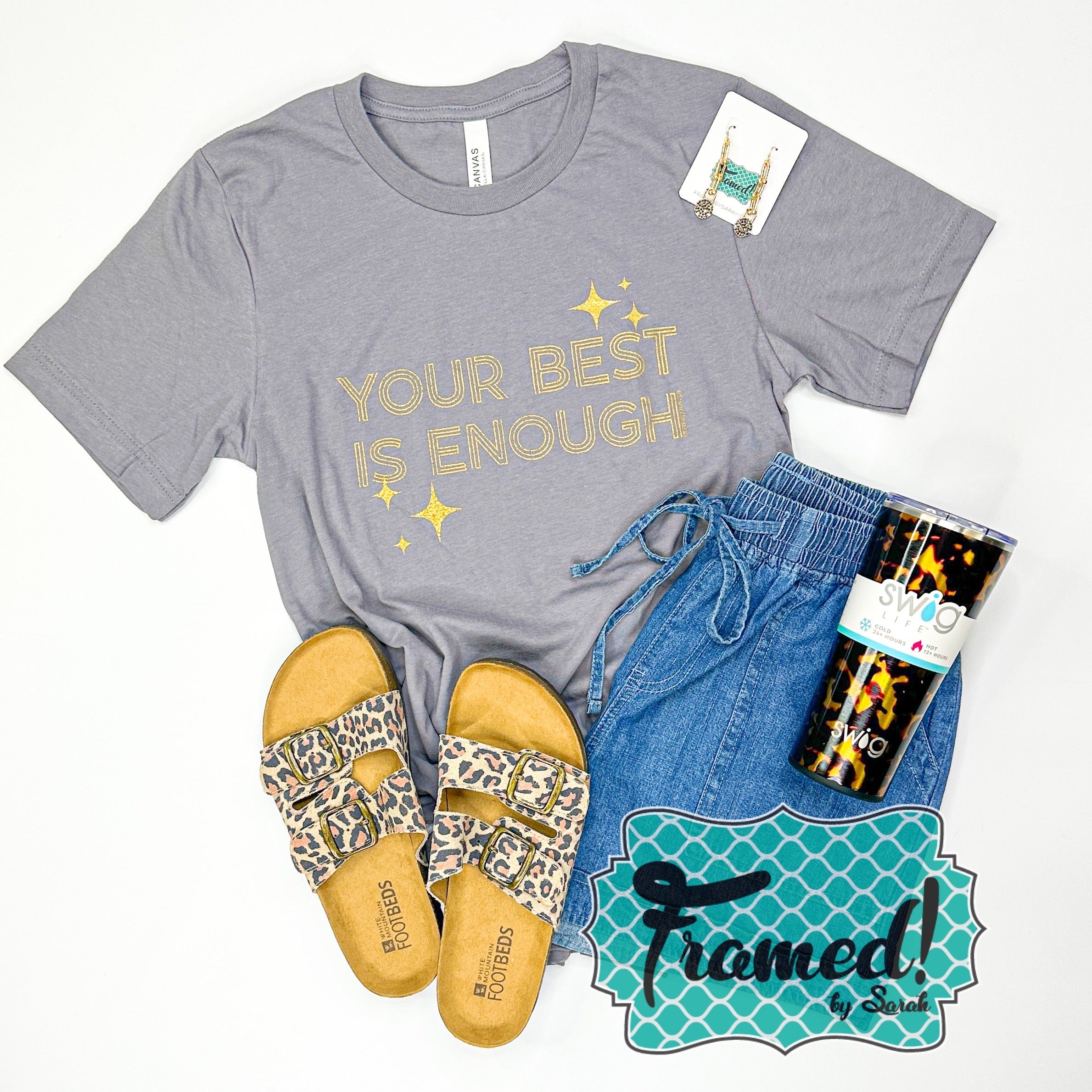 Your Best Is Enough Graphic Tee