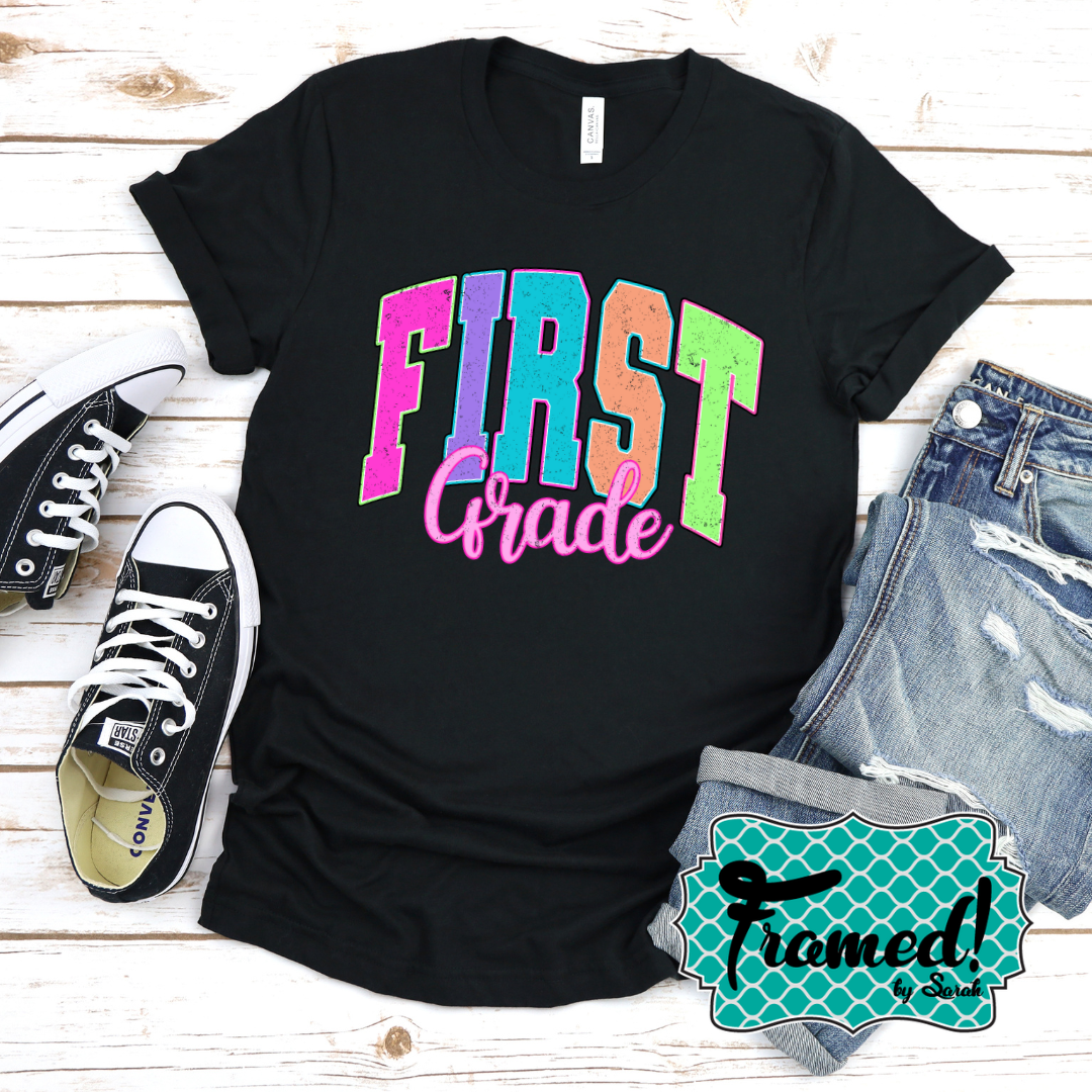 Bold & Bright Teacher Tee