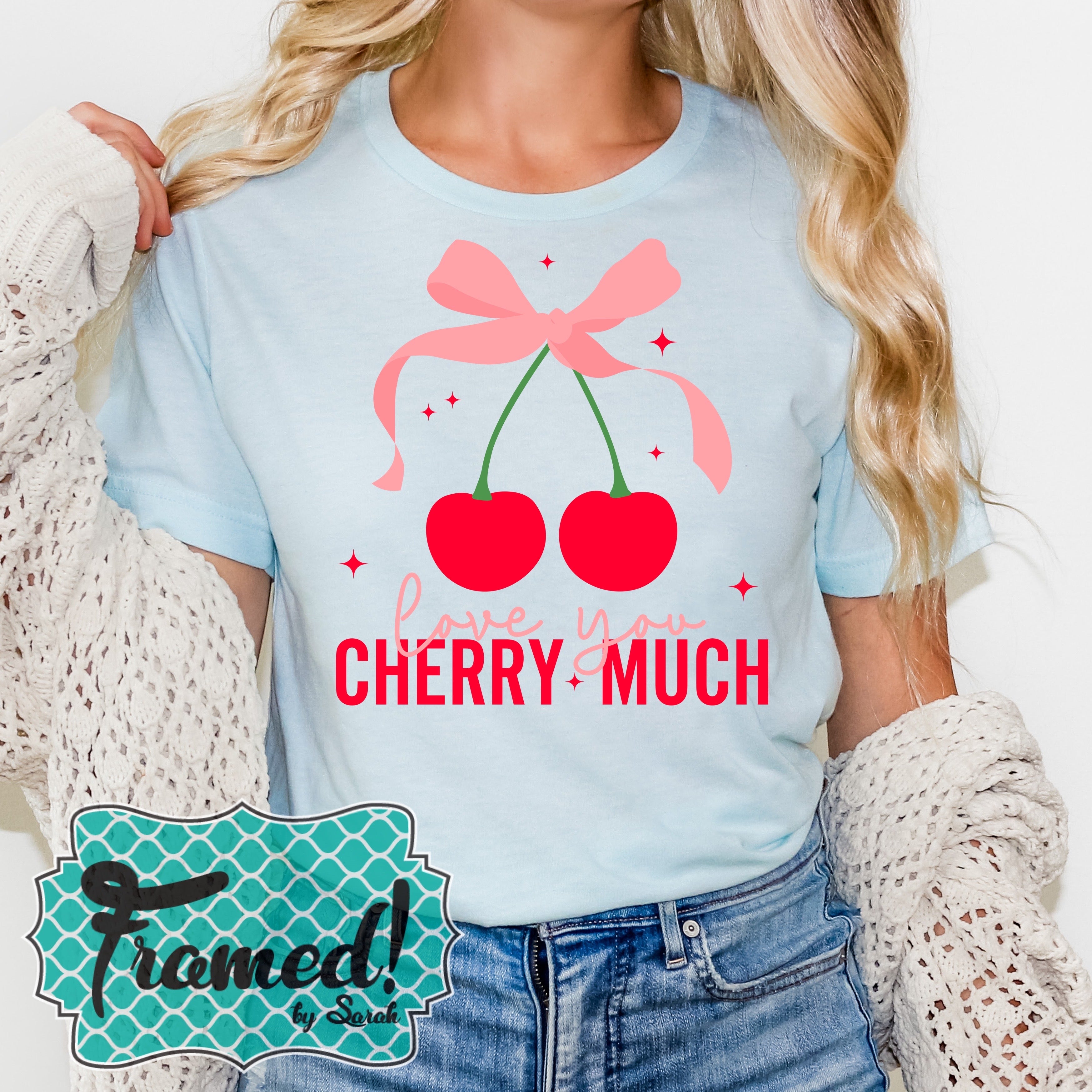 'Love You Cherry Much' Graphic Tee