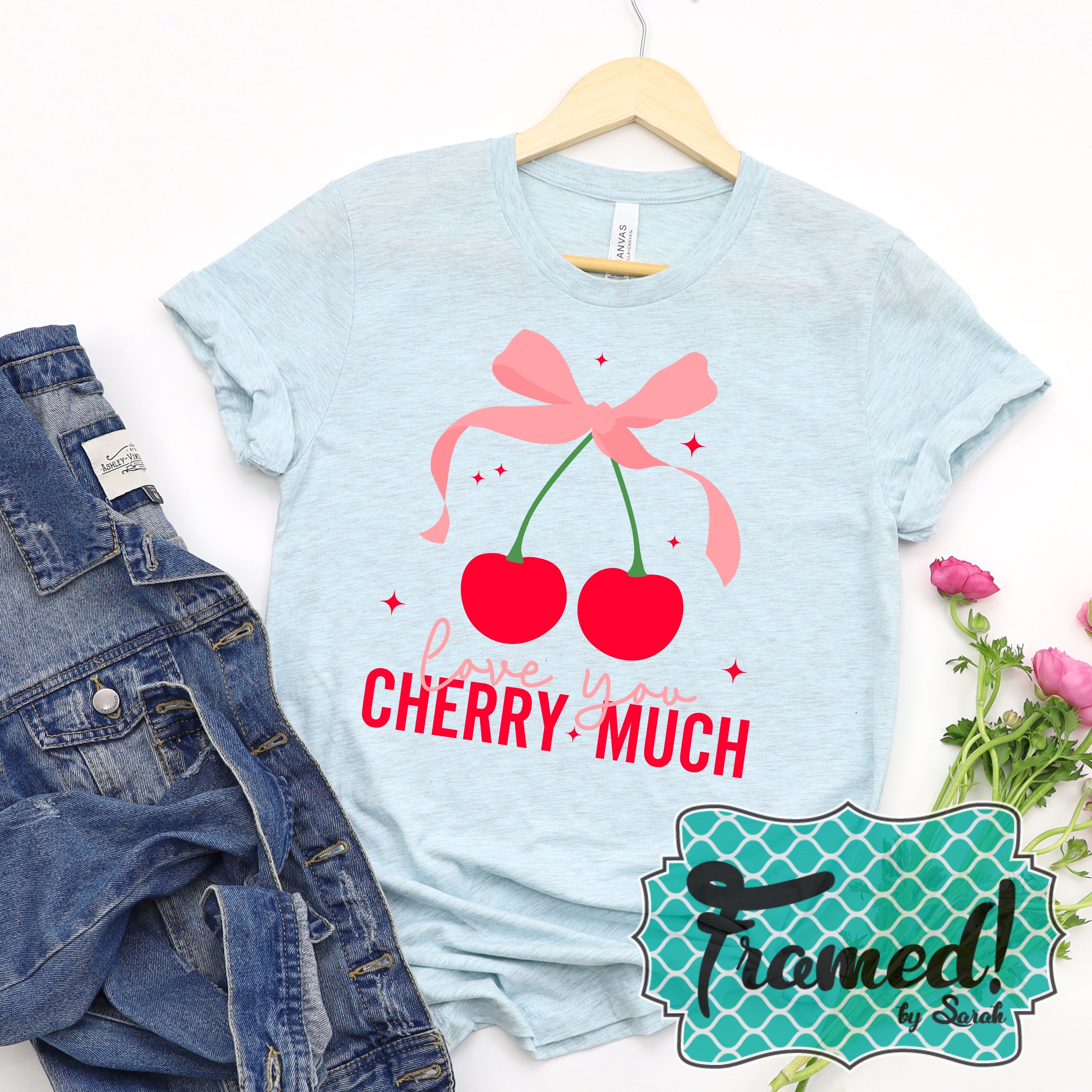 'Love You Cherry Much' Graphic Tee