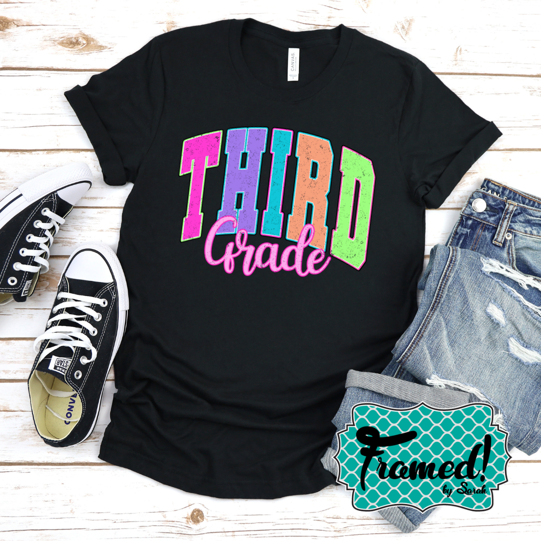 Bold & Bright Teacher Tee