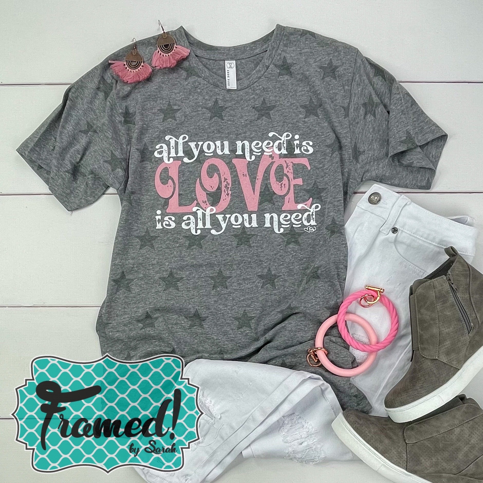 All You Need Is Love Star Tee