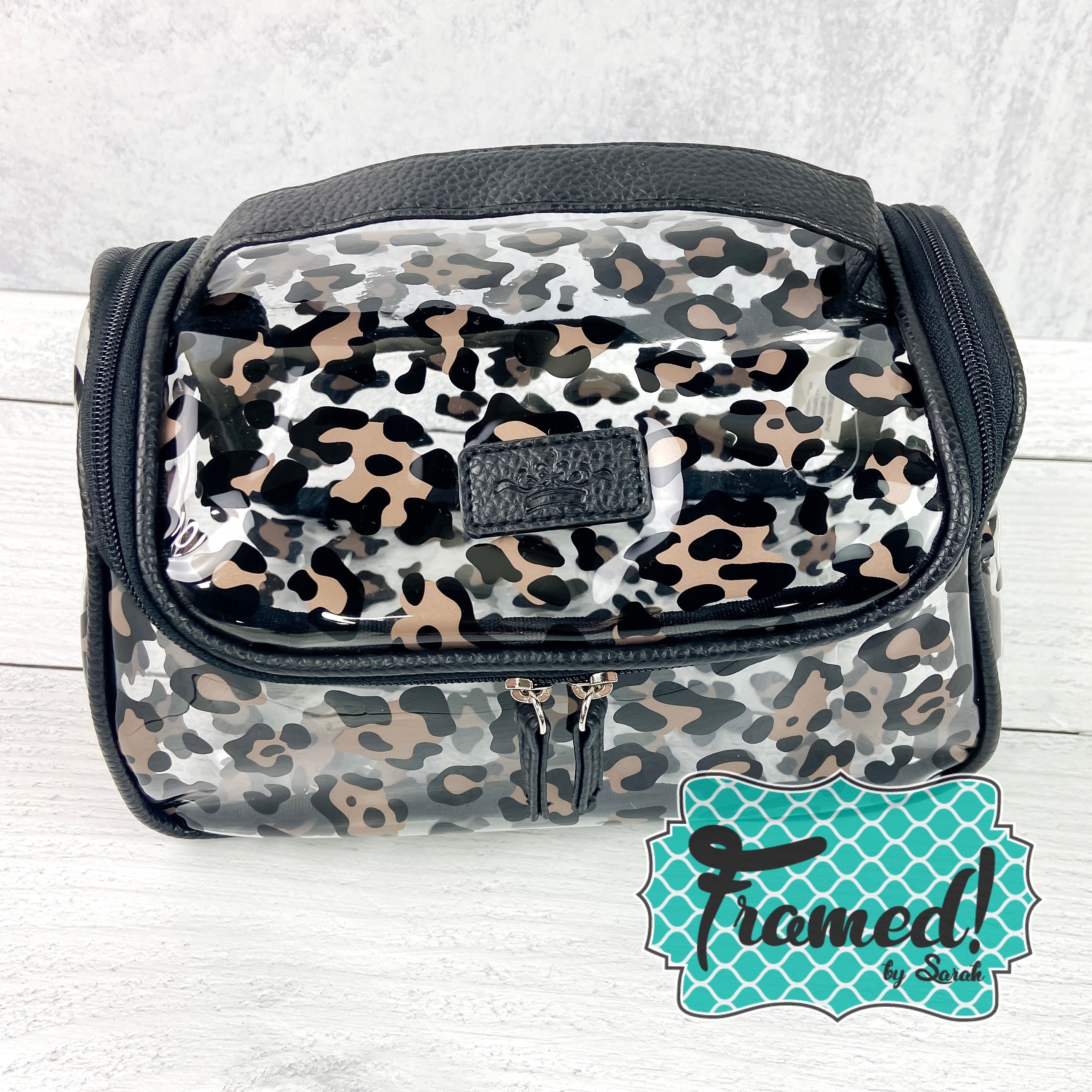 Leopard Travel Cosmetic Bag