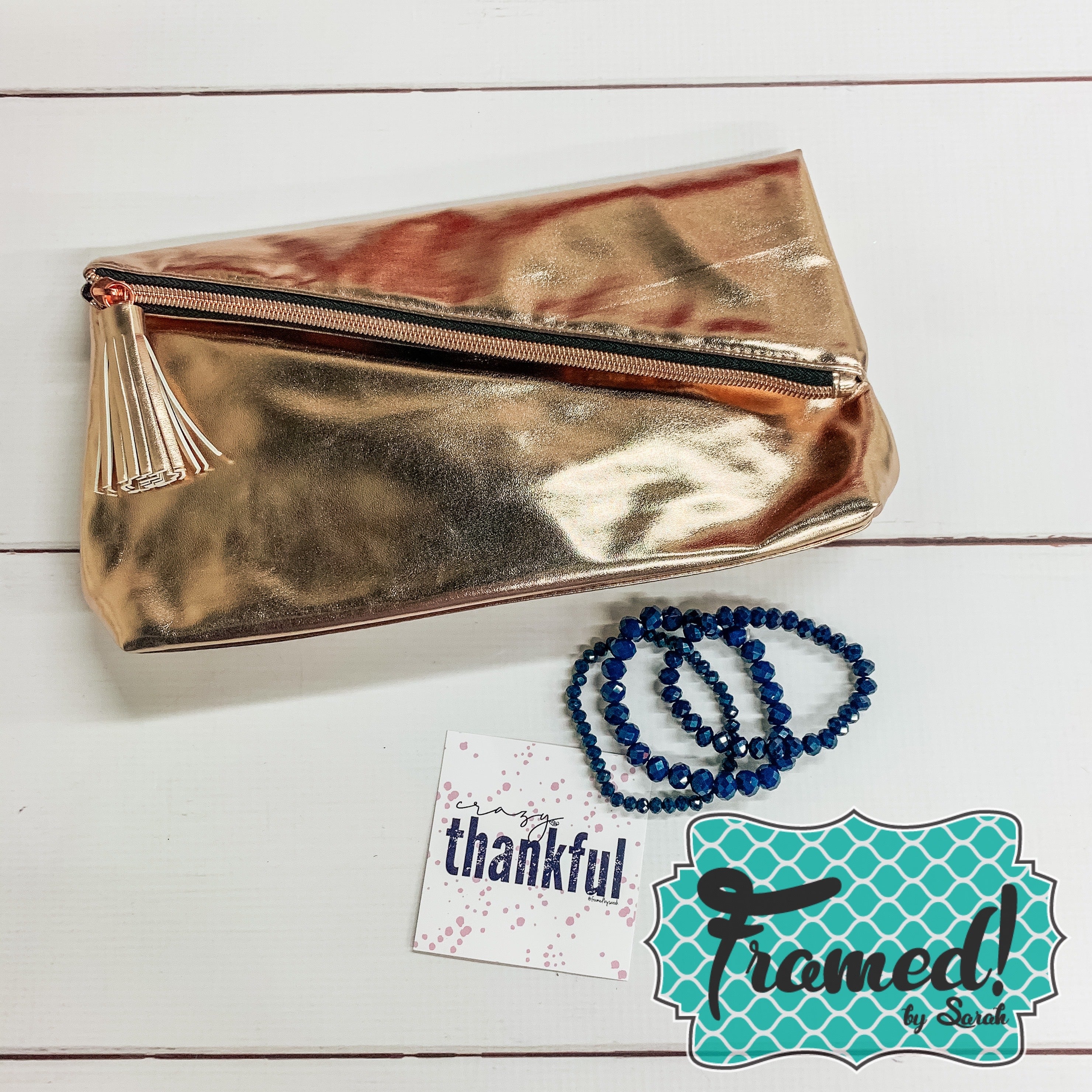 Rose Gold Clutch
