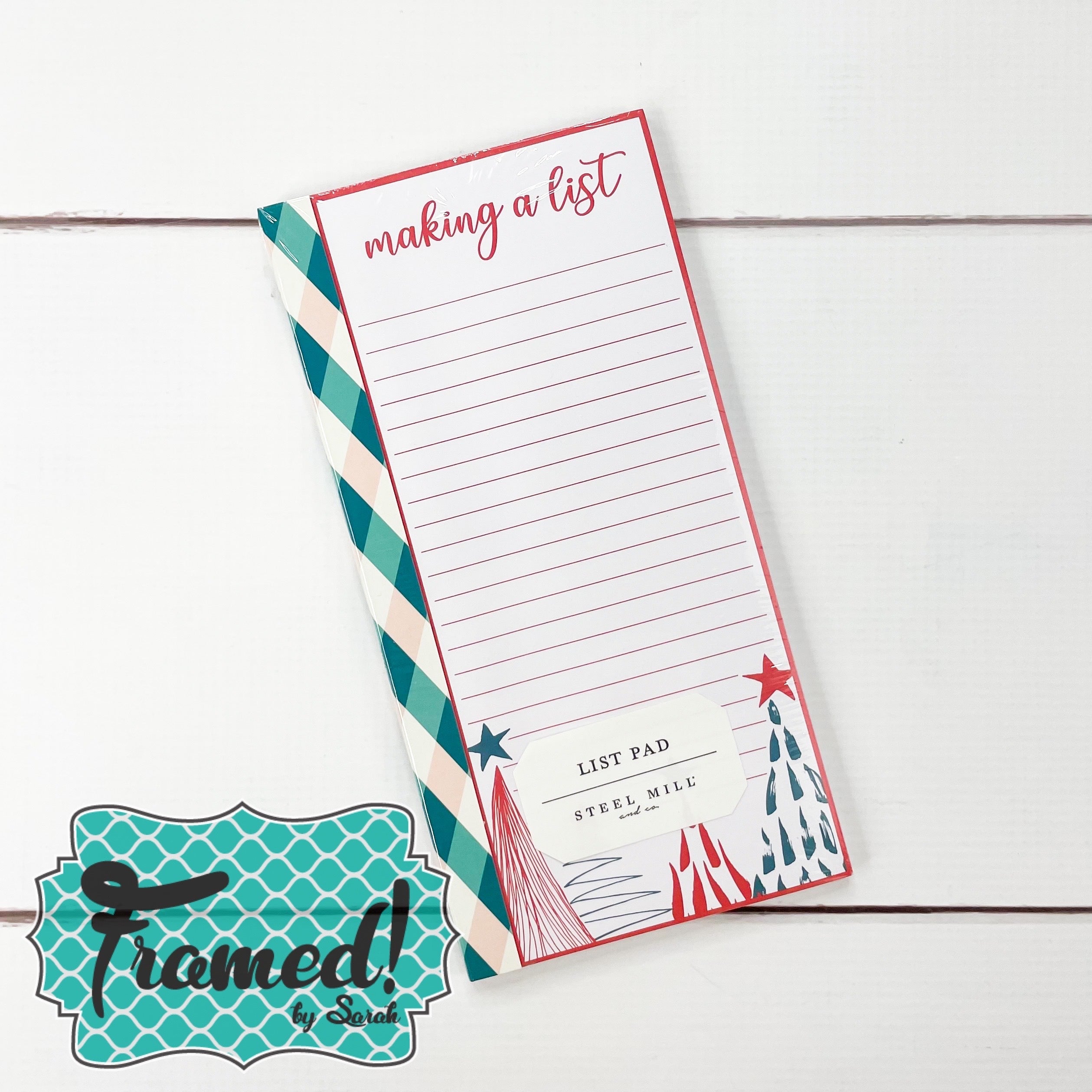 "Making a List" Lined List Pad