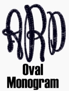 $8 Embroidered Monogram Add-on