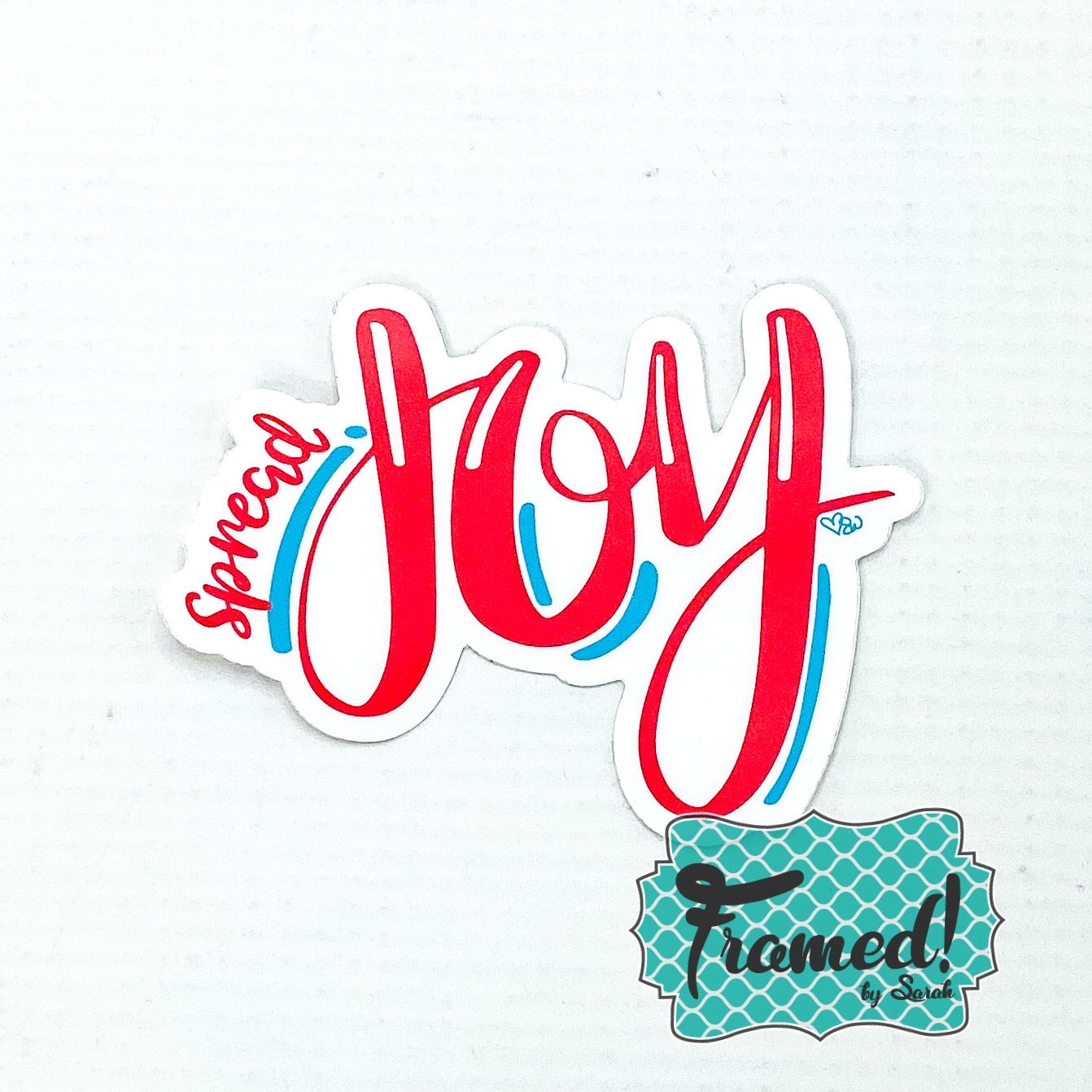 Spread Joy Sticker